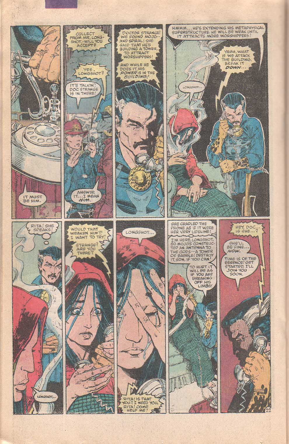 Read online Longshot (1985) comic -  Issue #6 - 23