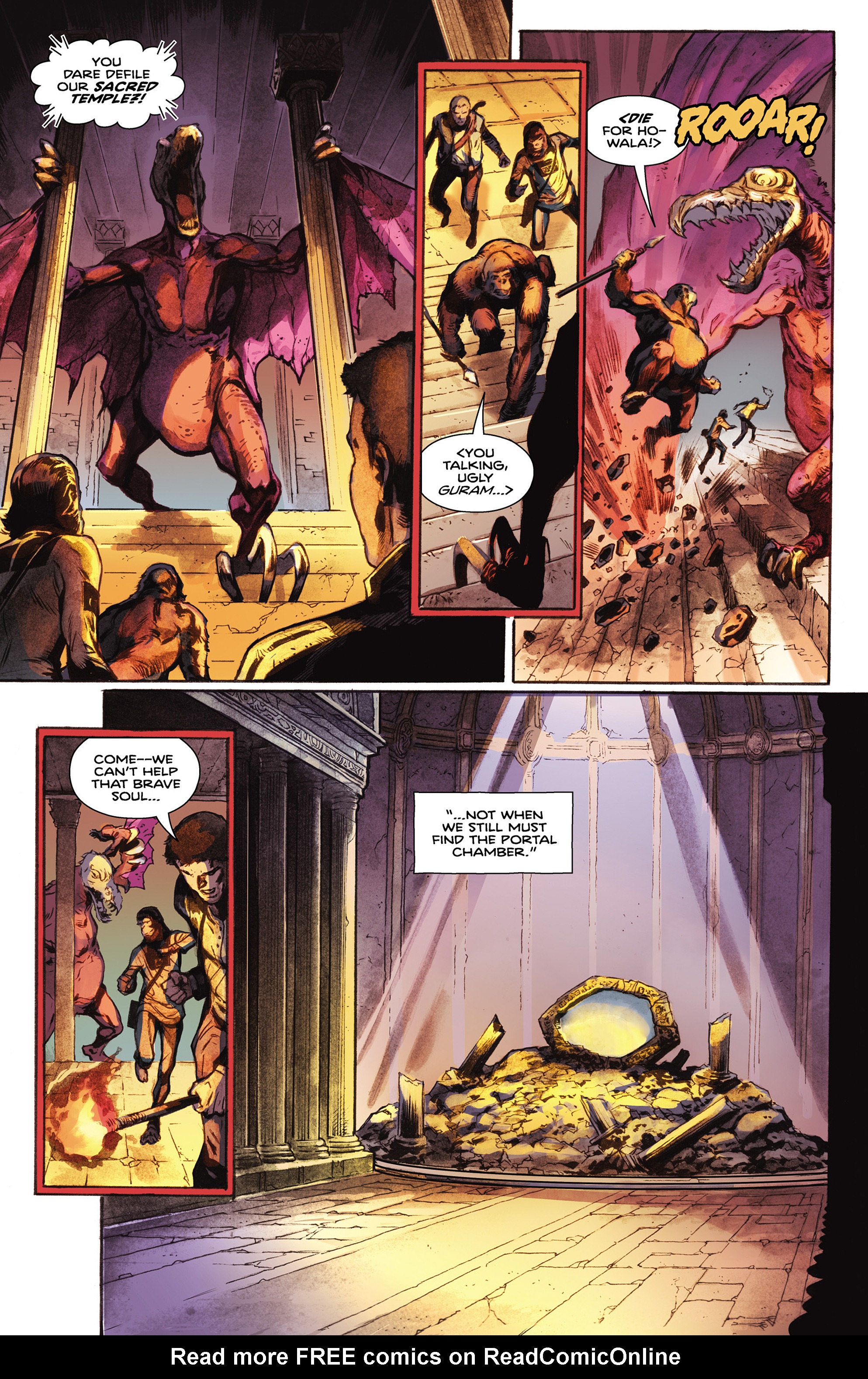 Read online Tarzan On the Planet of the Apes comic -  Issue #4 - 9