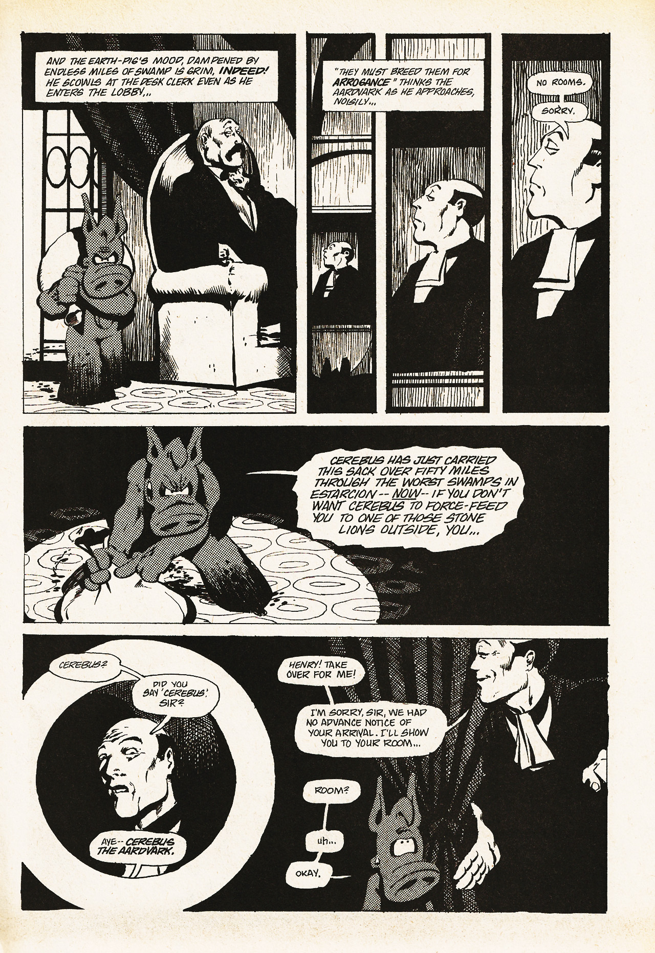 Read online Cerebus comic -  Issue #26 - 4