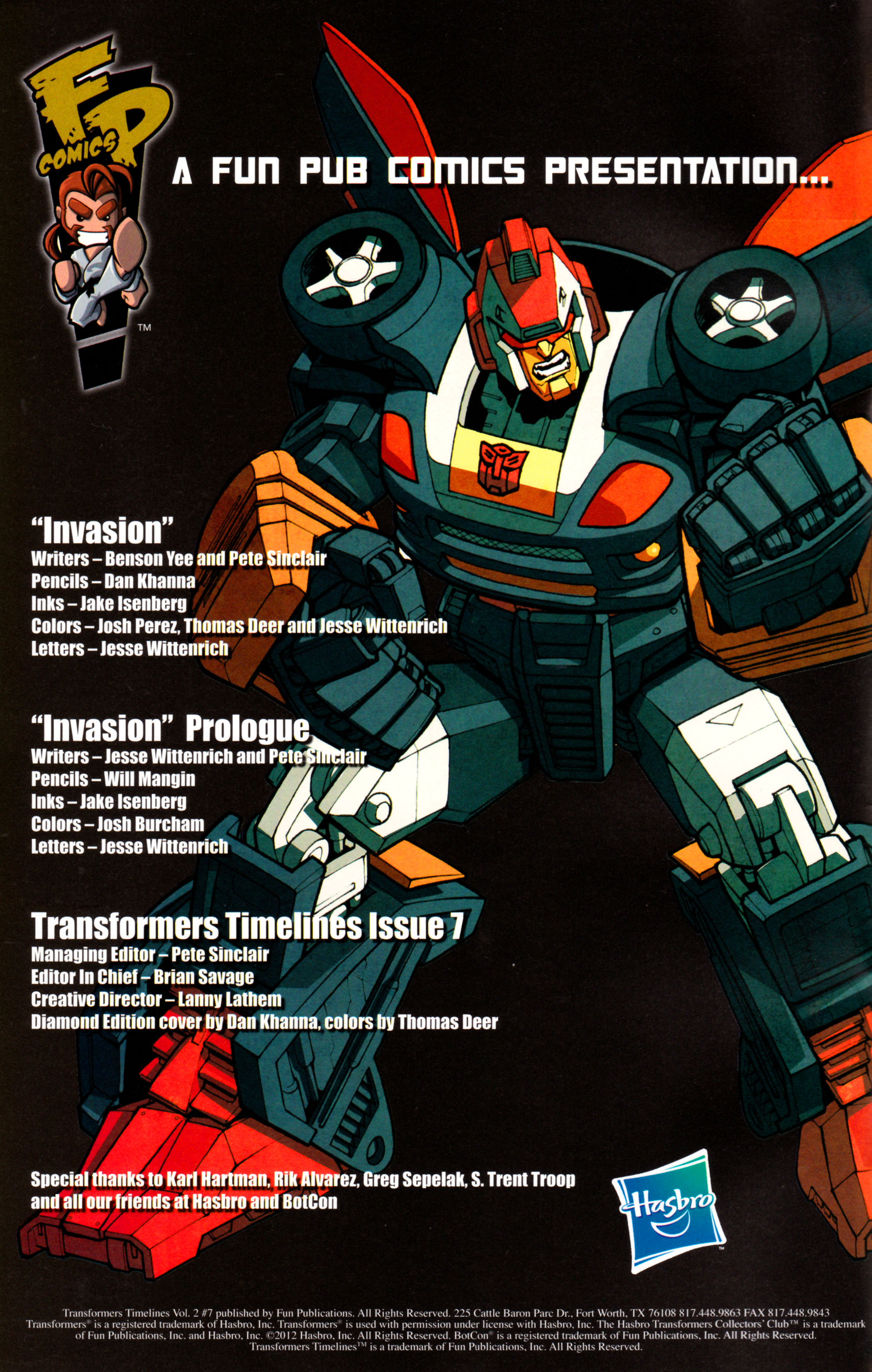 Read online Transformers: Timelines comic -  Issue #7 - 2