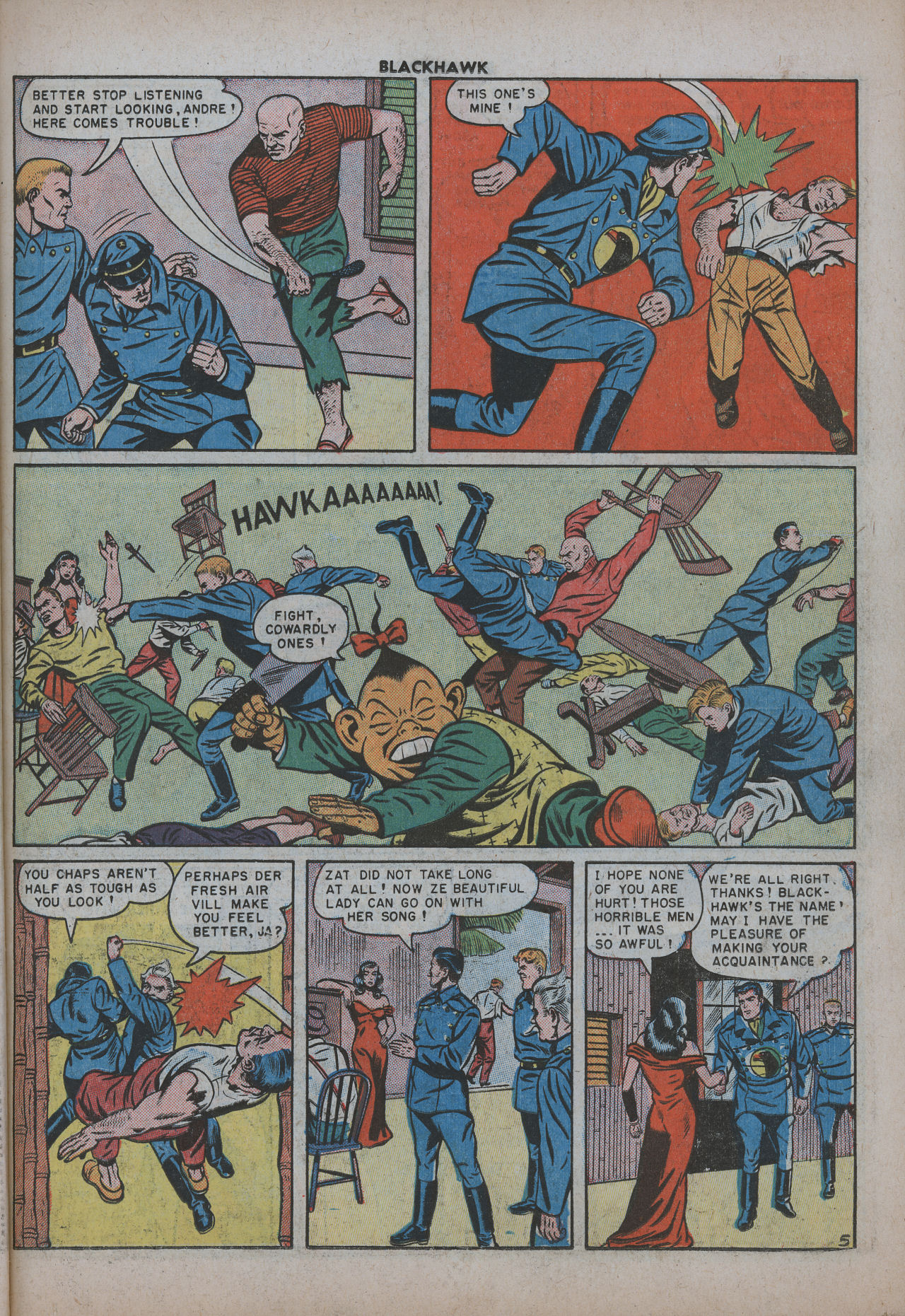 Read online Blackhawk (1957) comic -  Issue #34 - 20