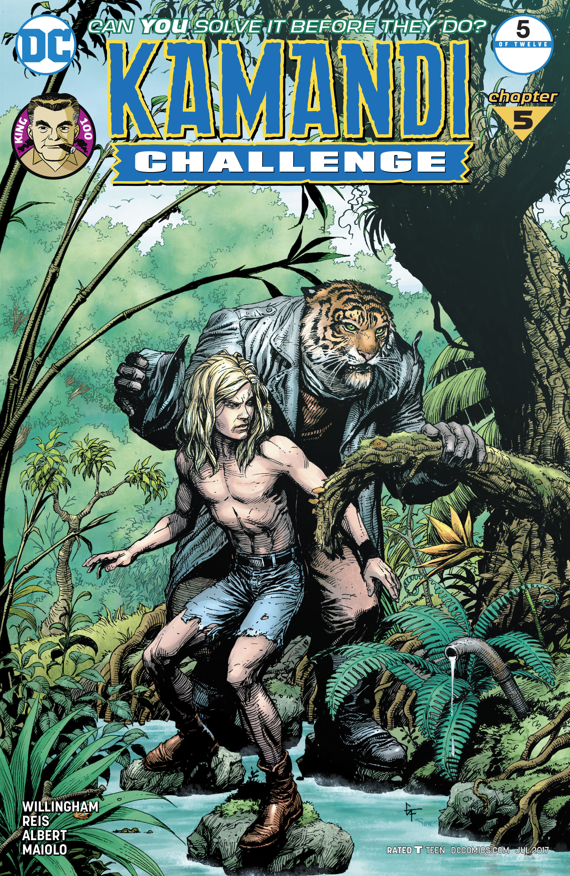 Read online The Kamandi Challenge comic -  Issue #5 - 1