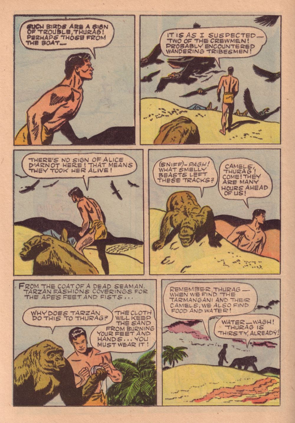 Read online Tarzan (1948) comic -  Issue #29 - 12