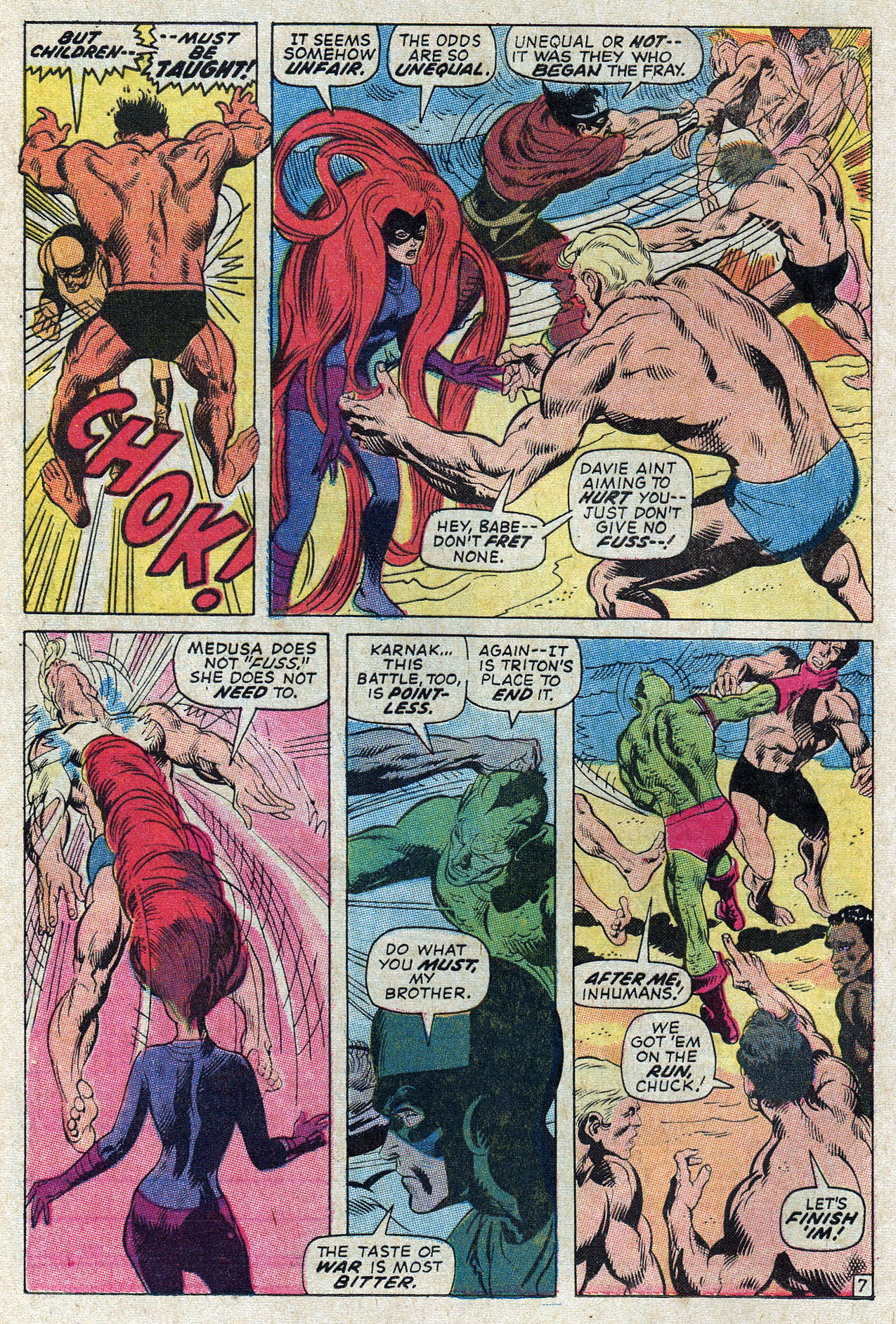 Read online Amazing Adventures (1970) comic -  Issue #7 - 12