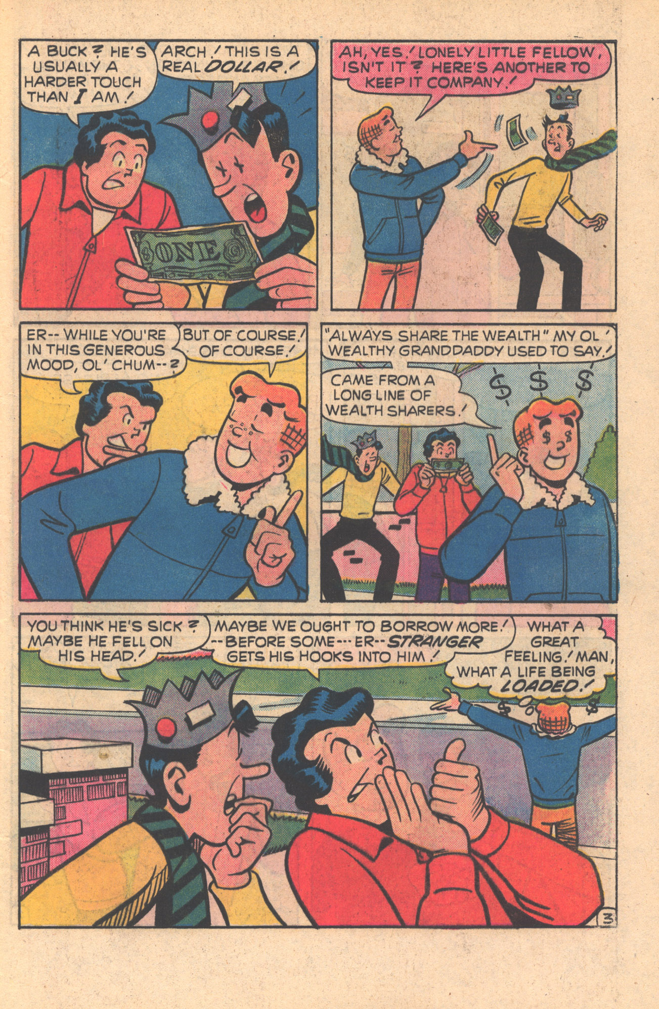 Read online Archie Giant Series Magazine comic -  Issue #244 - 5