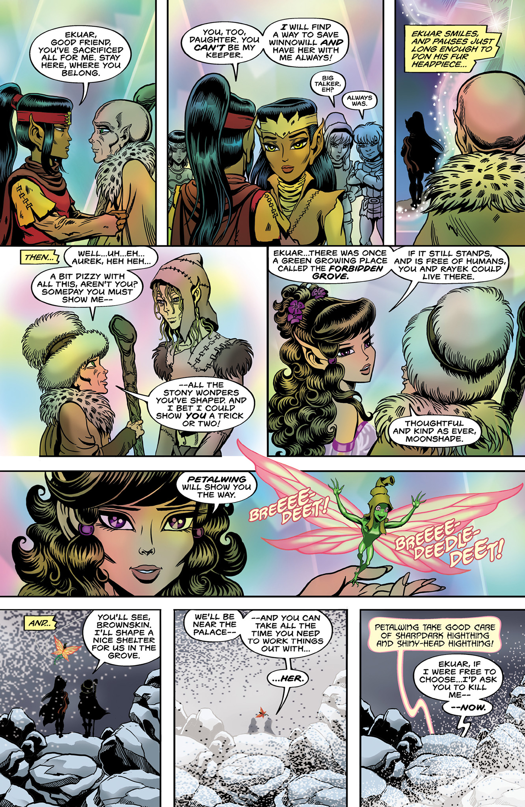 Read online ElfQuest: The Final Quest comic -  Issue #10 - 10