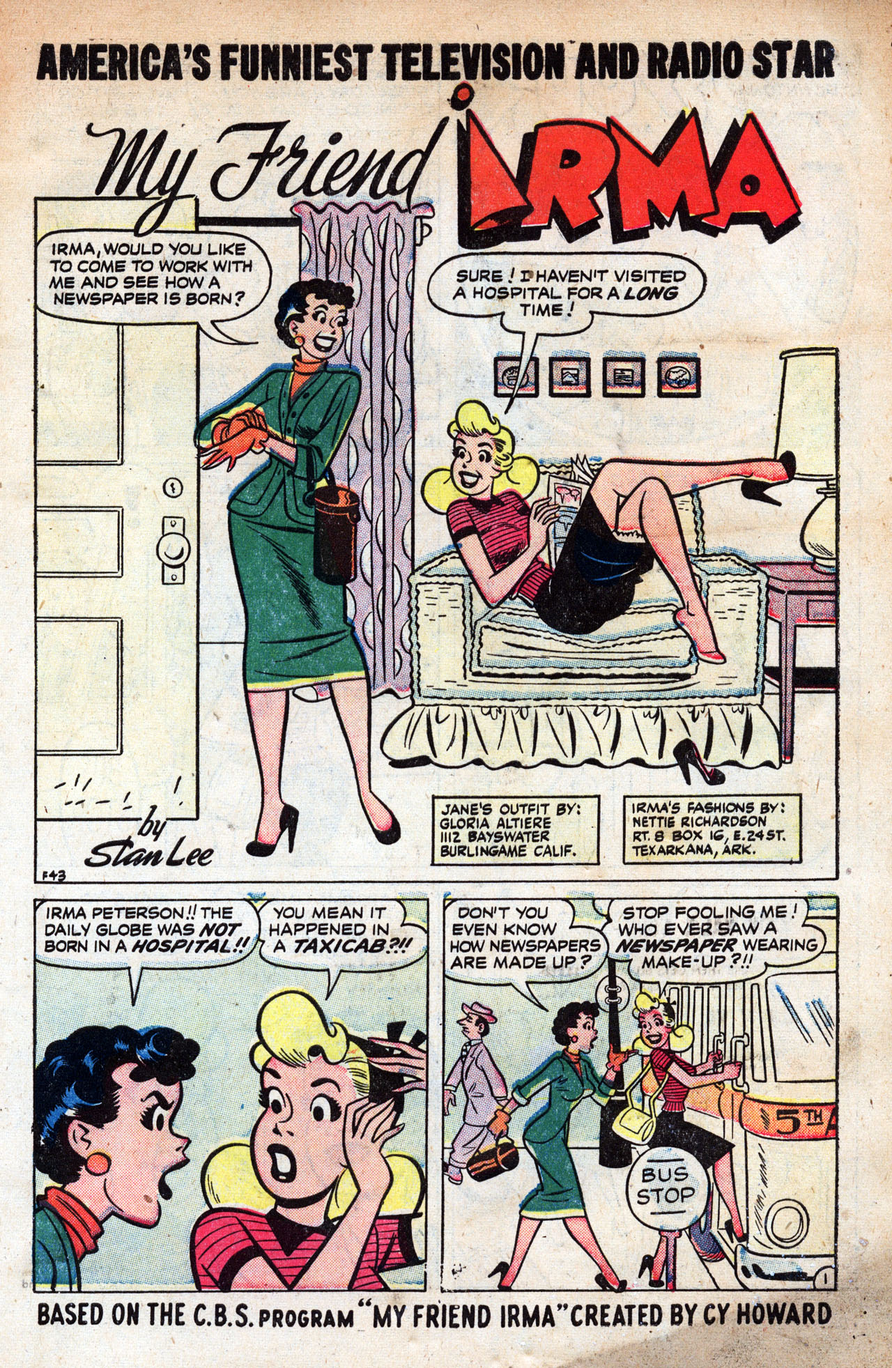 Read online My Friend Irma comic -  Issue #47 - 3