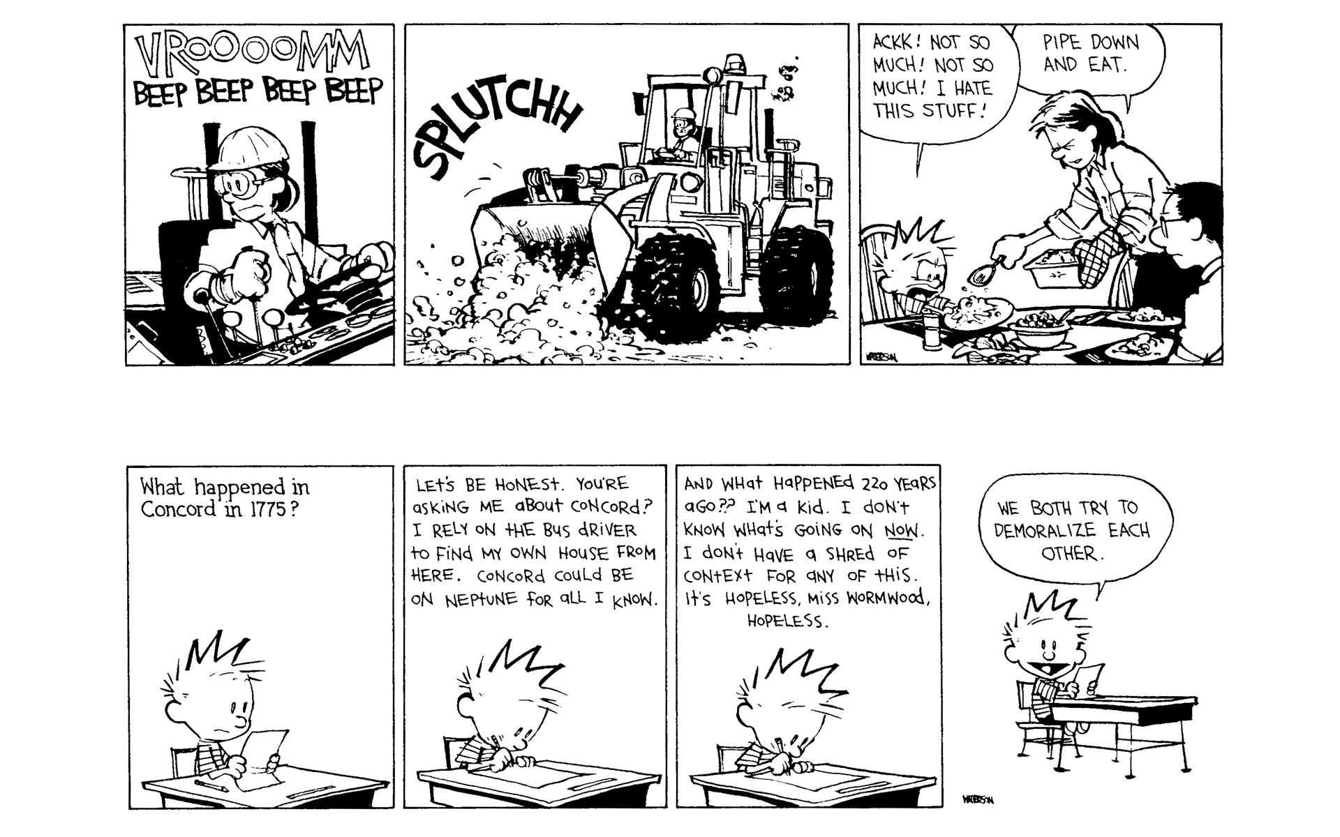 Read online Calvin and Hobbes comic -  Issue #10 - 159