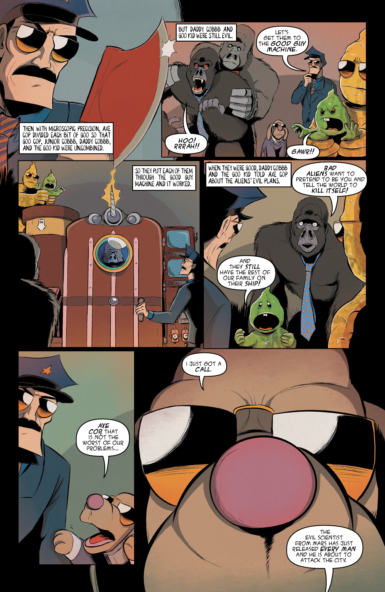 Read online Axe Cop comic -  Issue # TPB 4 - 60