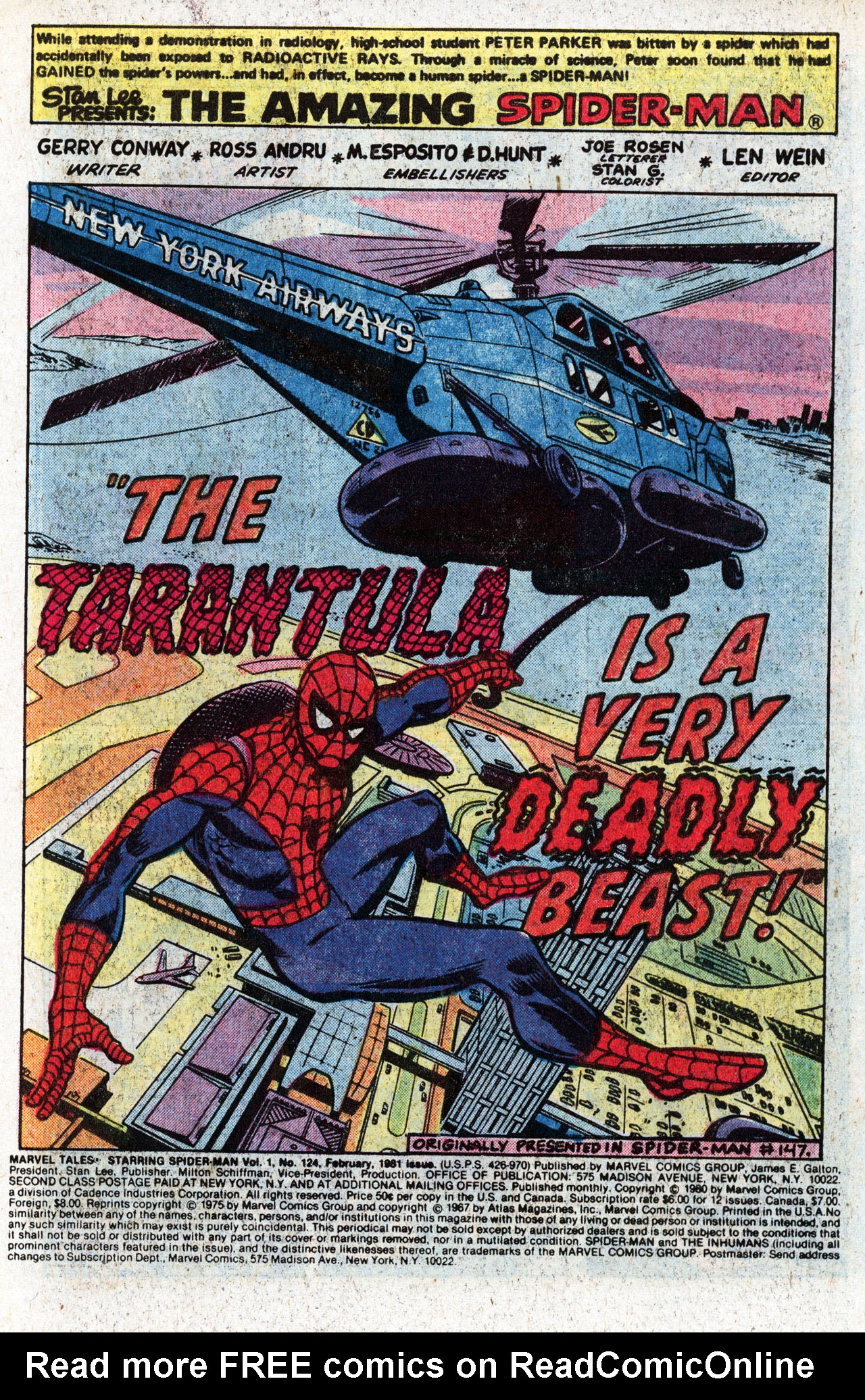 Read online Marvel Tales (1964) comic -  Issue #124 - 3