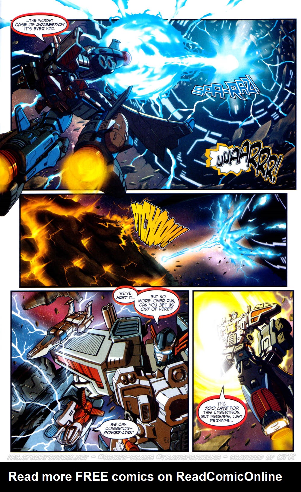 Read online Transformers Armada comic -  Issue #17 - 23