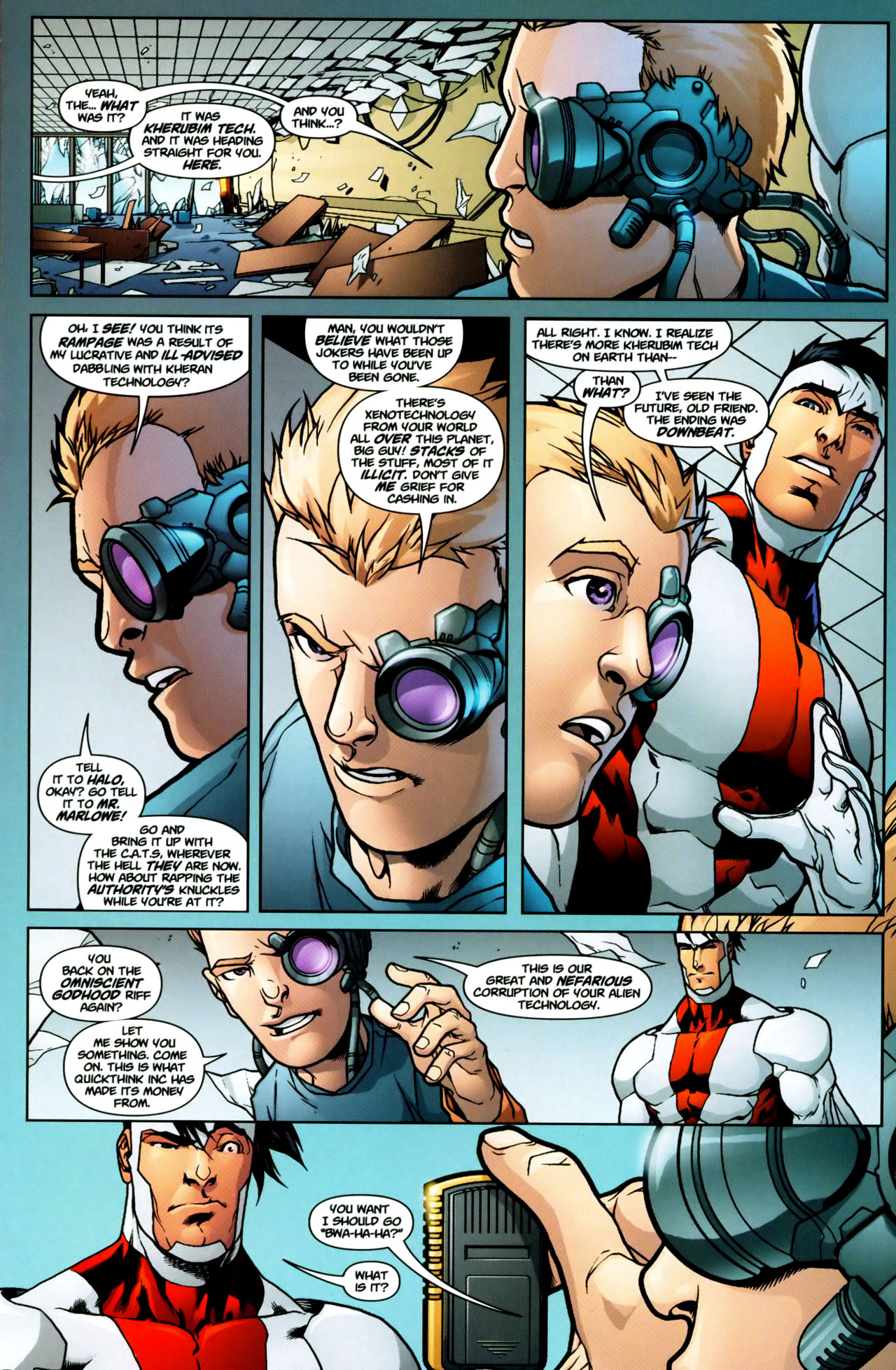 Read online Majestic (2005) comic -  Issue #8 - 19