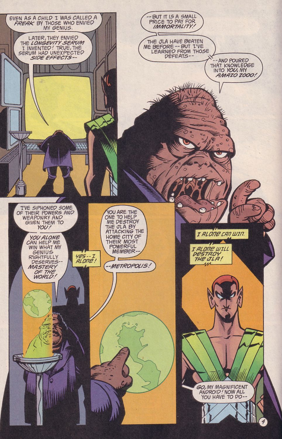 Read online Adventures in the DC Universe comic -  Issue #18 - 5