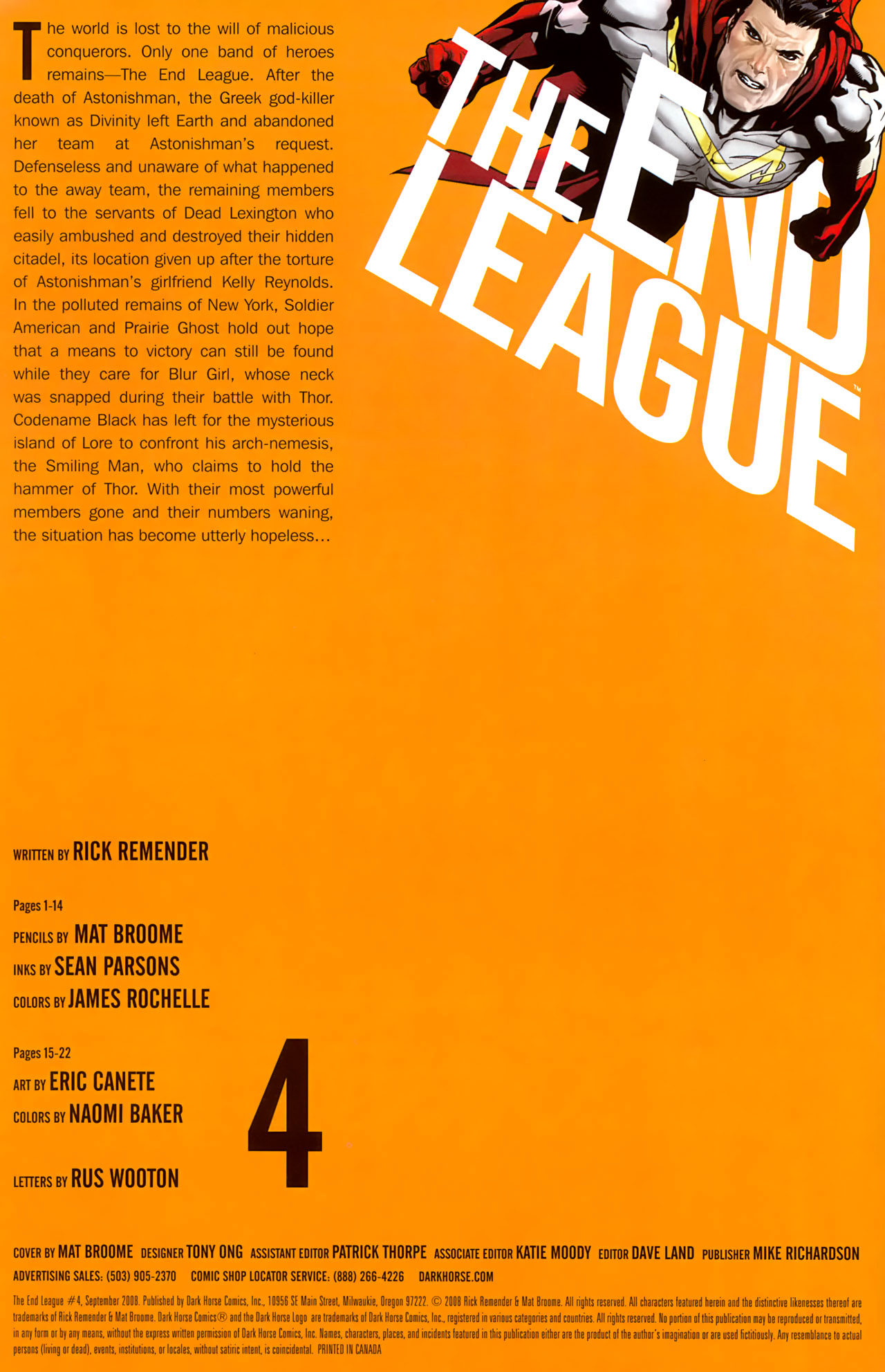 Read online The End League comic -  Issue #4 - 2