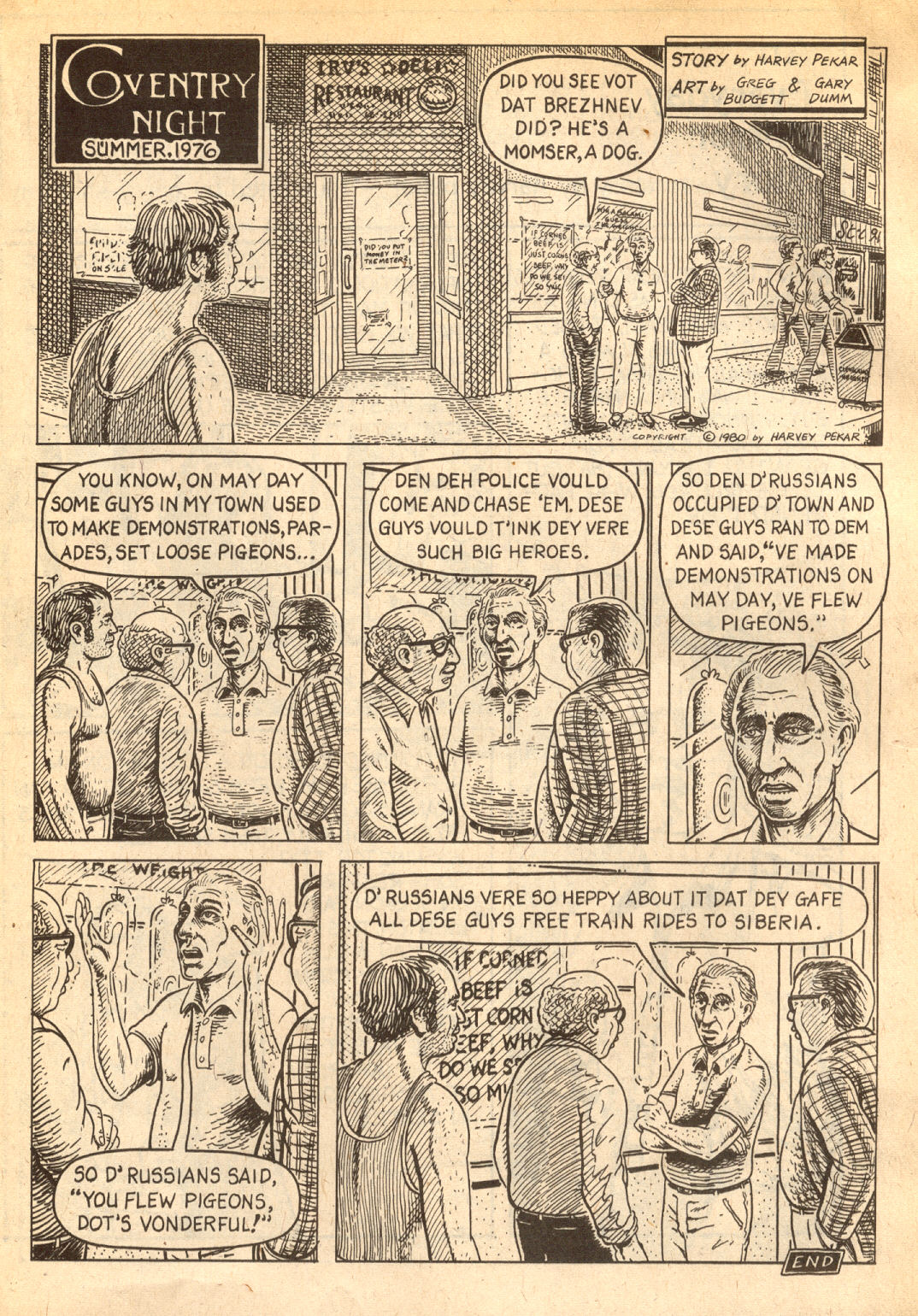 Read online American Splendor (1976) comic -  Issue #5 - 34