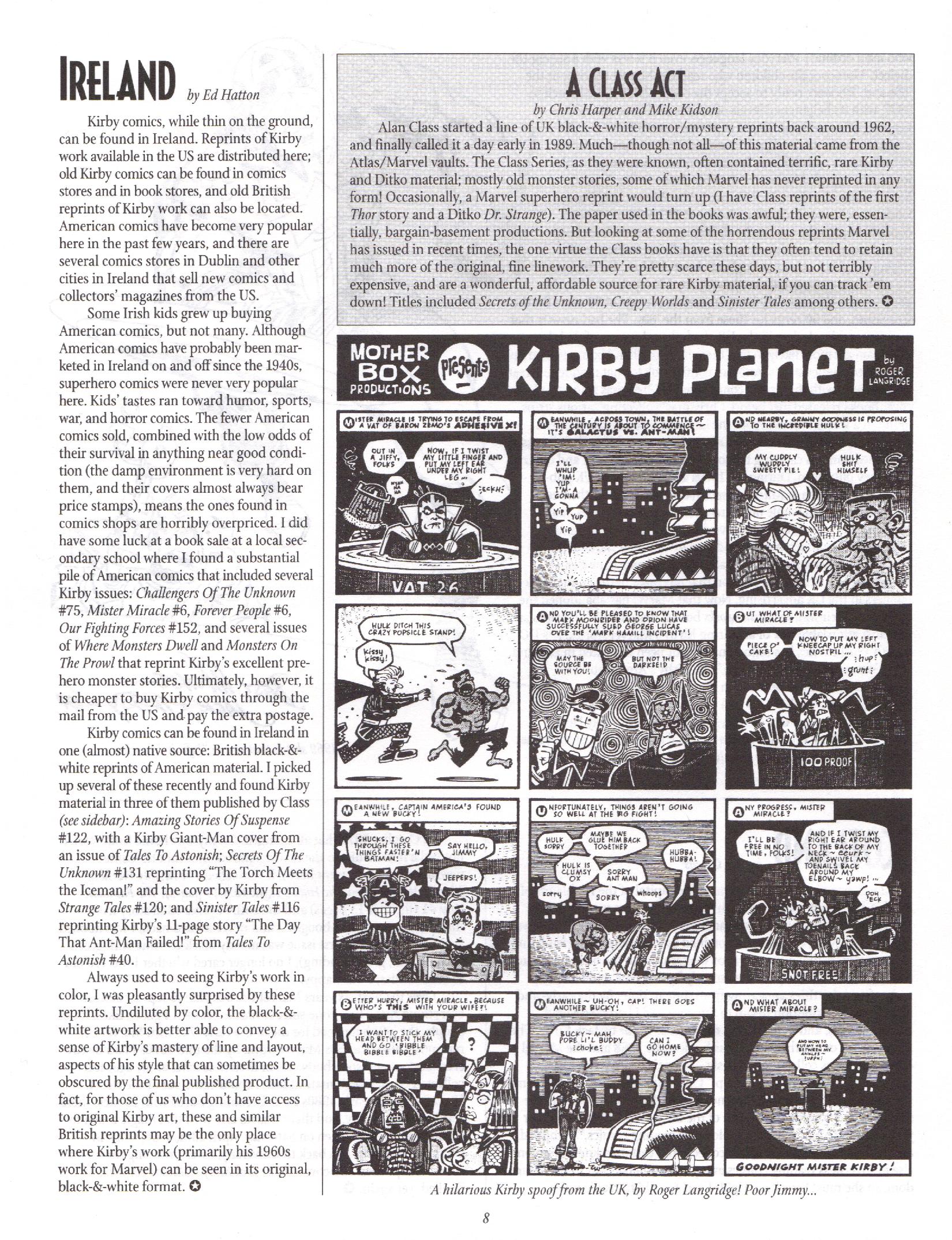 Read online The Jack Kirby Collector comic -  Issue #12 - 8