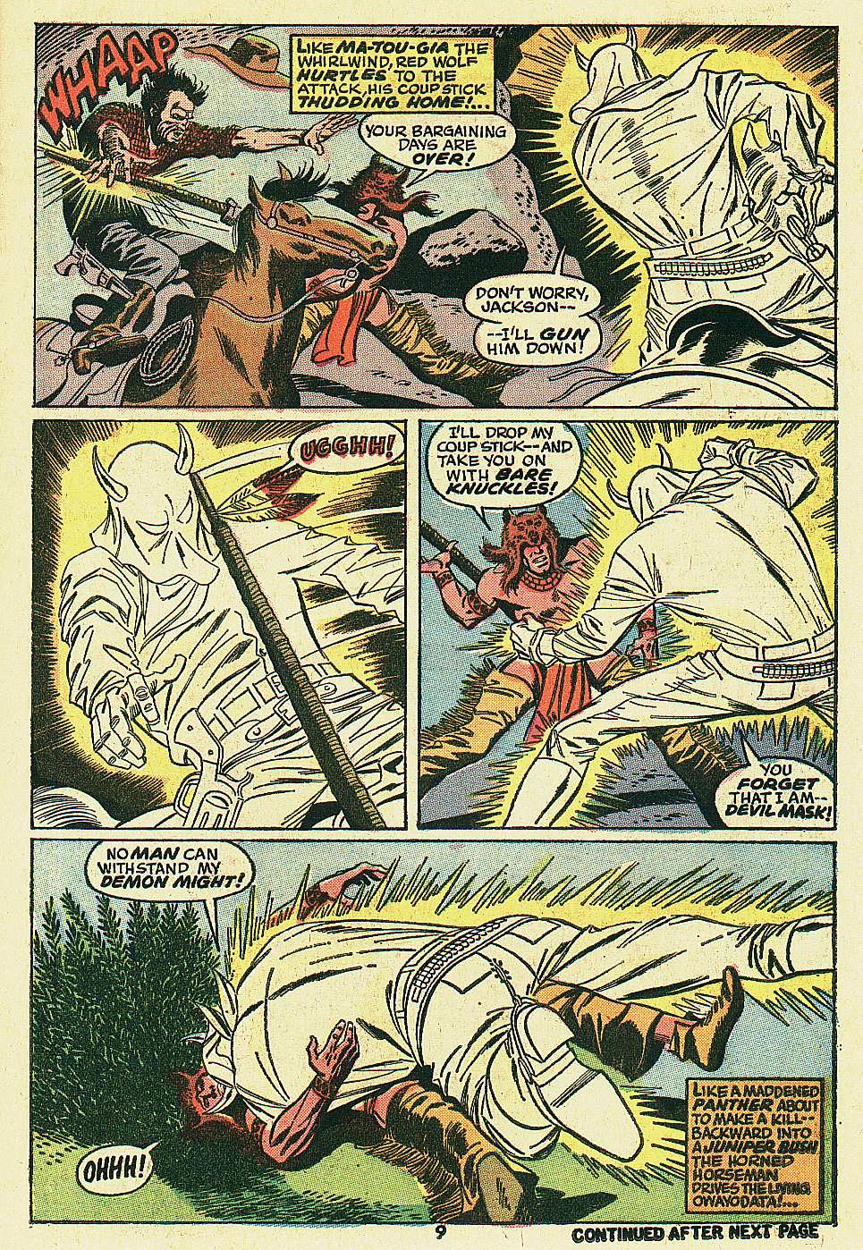 Read online Red Wolf (1972) comic -  Issue #6 - 8