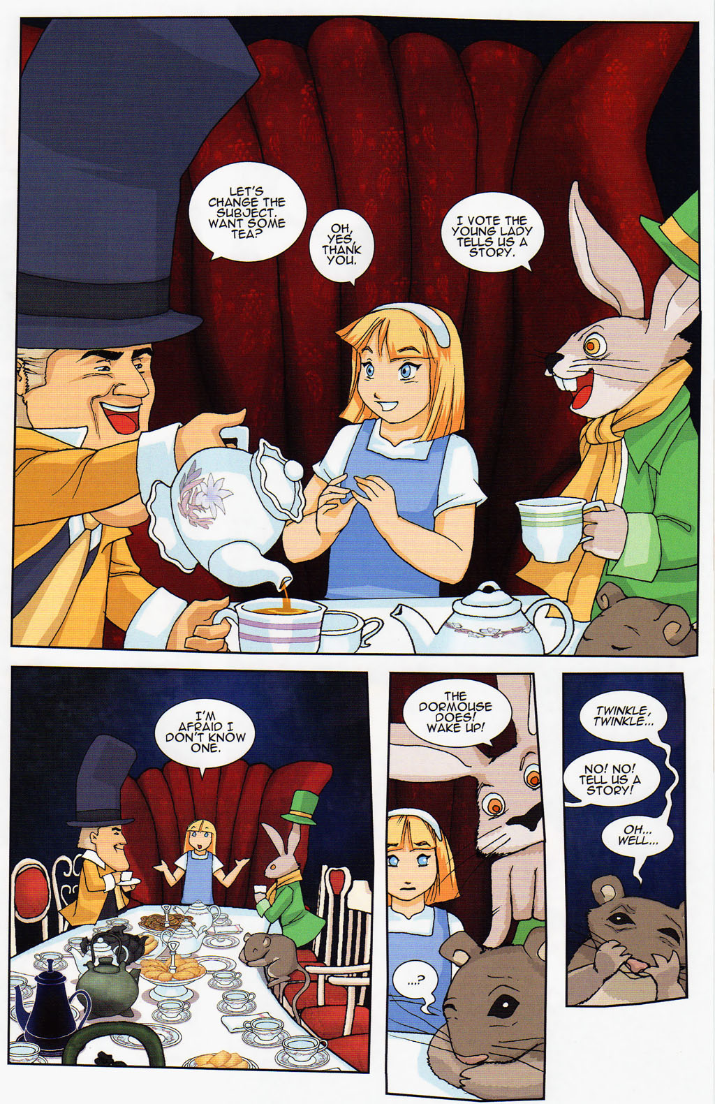 Read online New Alice in Wonderland comic -  Issue #3 - 23