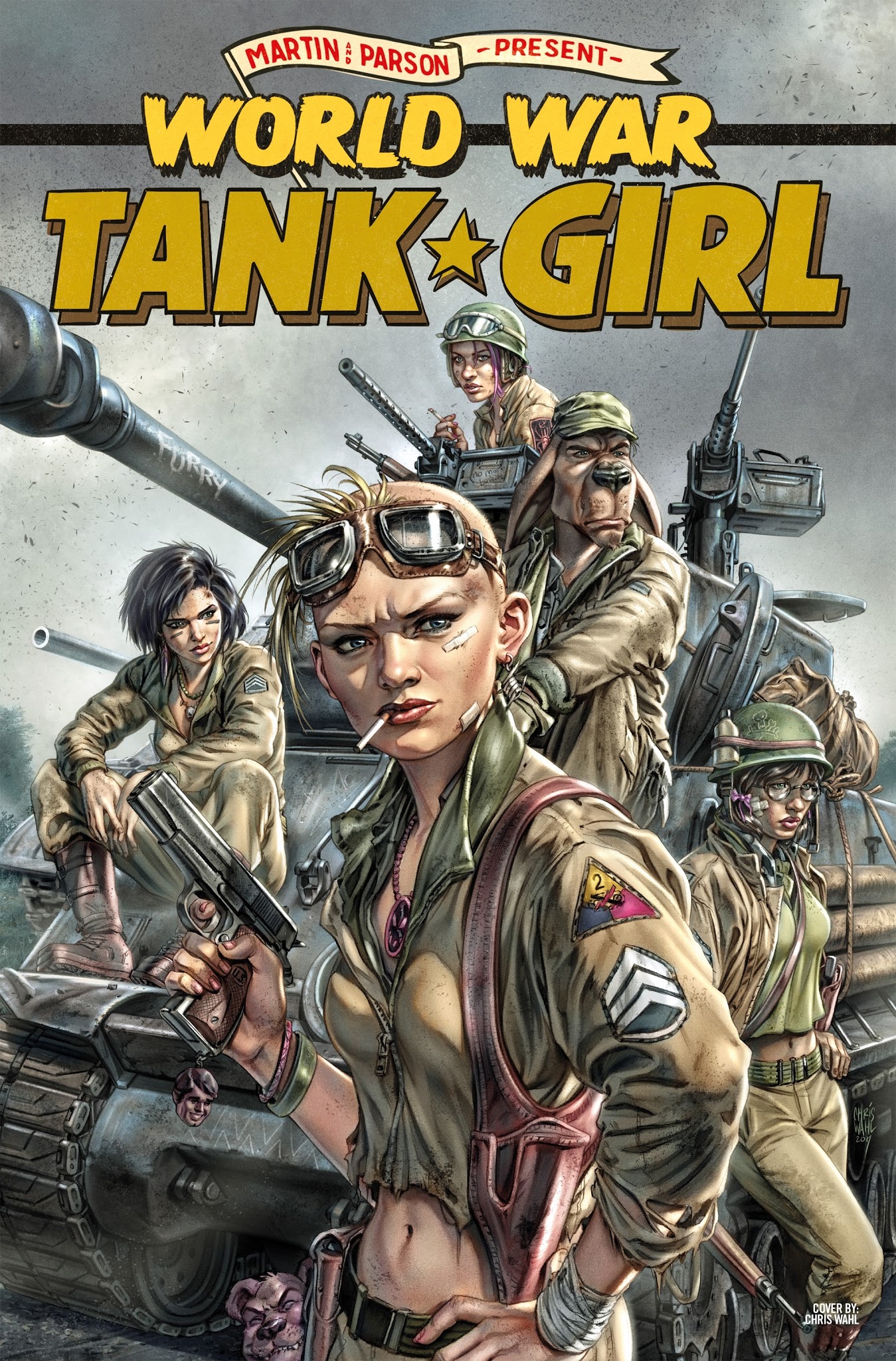 Read online Tank Girl: World War Tank Girl comic -  Issue #4 - 25