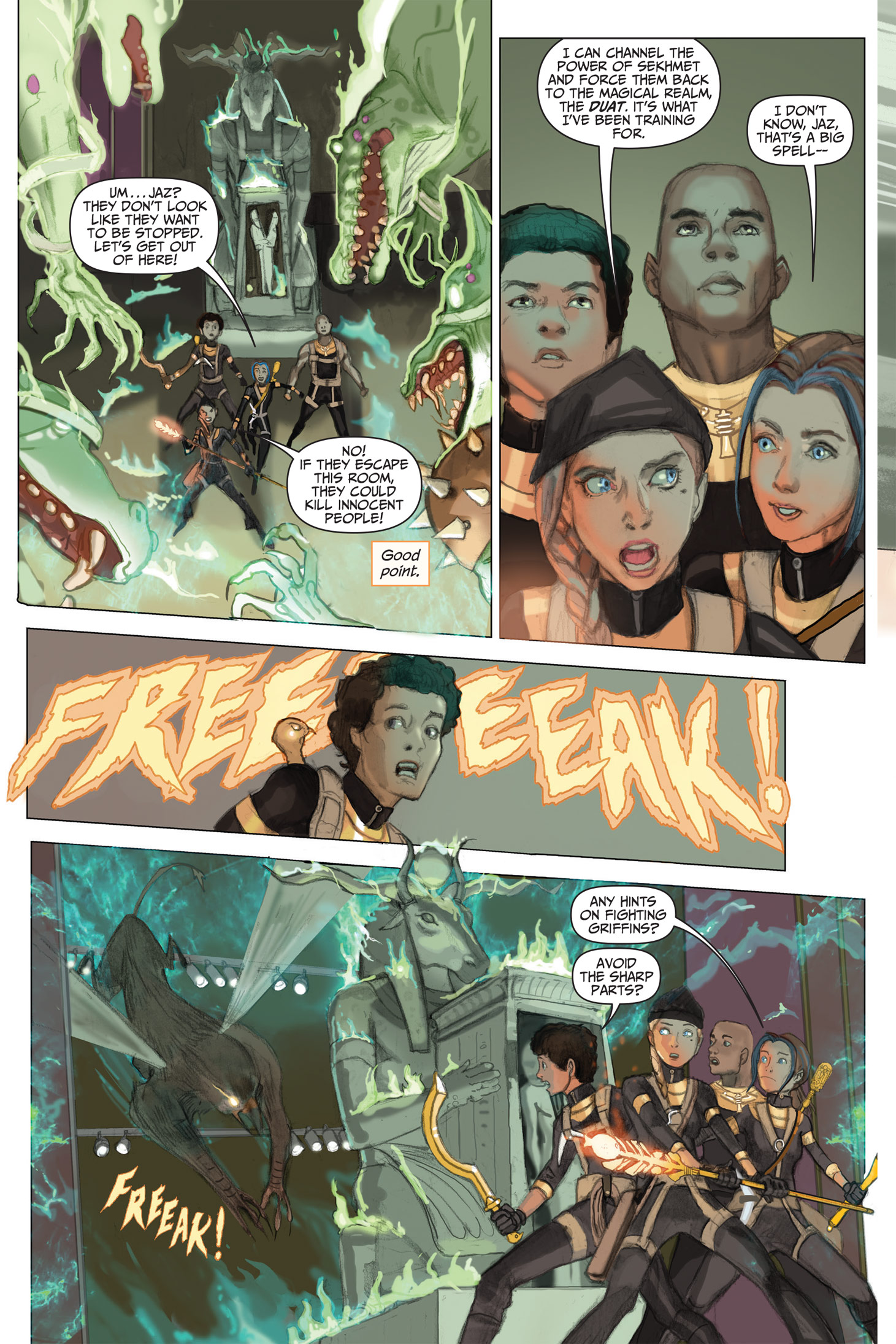 Read online The Kane Chronicles comic -  Issue # TPB 2 - 10