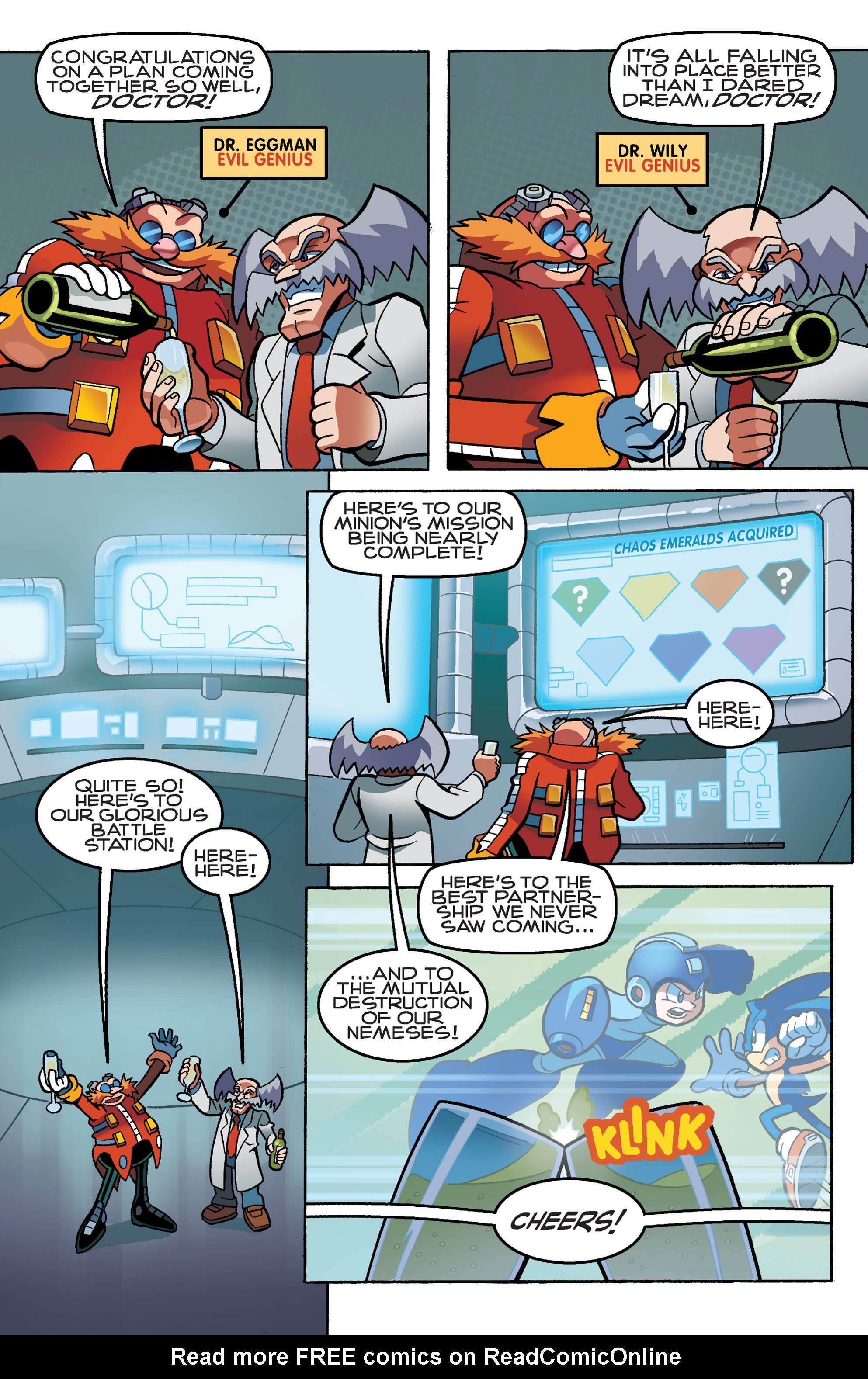 Read online Sonic Mega Man Worlds Collide comic -  Issue # Vol 1 - 13