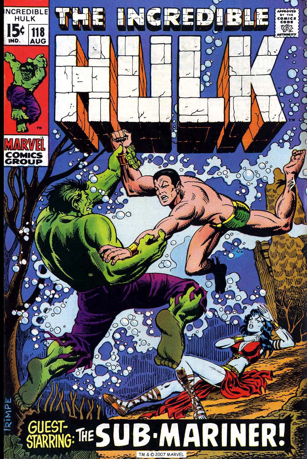 Read online The Incredible Hulk (1968) comic -  Issue #118 - 1