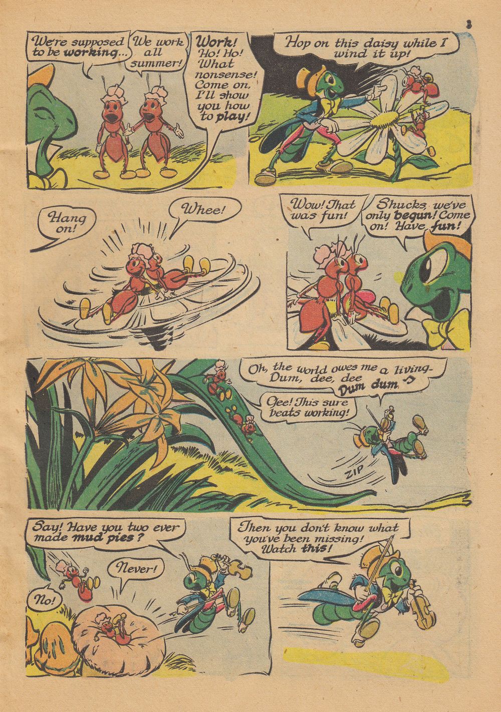 Read online Walt Disney's Silly Symphonies comic -  Issue #1 - 5