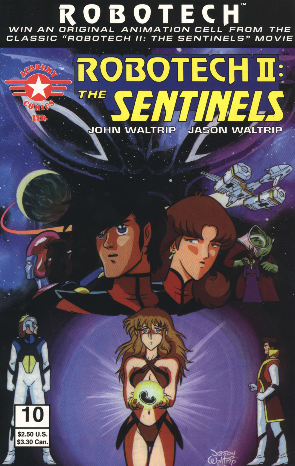 <{ $series->title }} issue Robotech II: The Sentinels Book 3 Issue #10 - Page 1