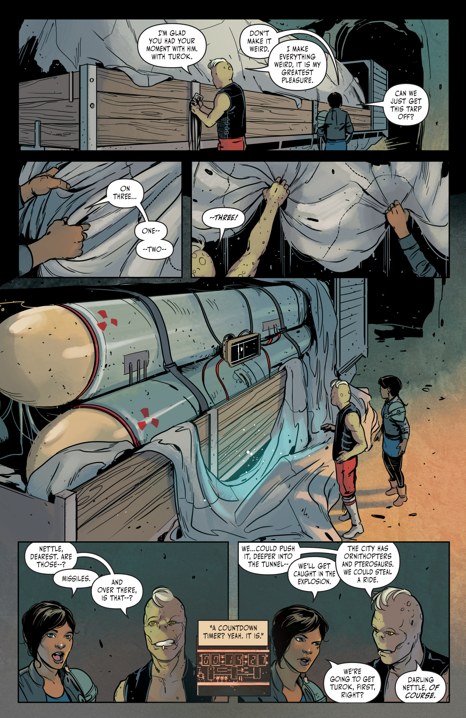 Read online Turok (2017) comic -  Issue # _TPB - 118