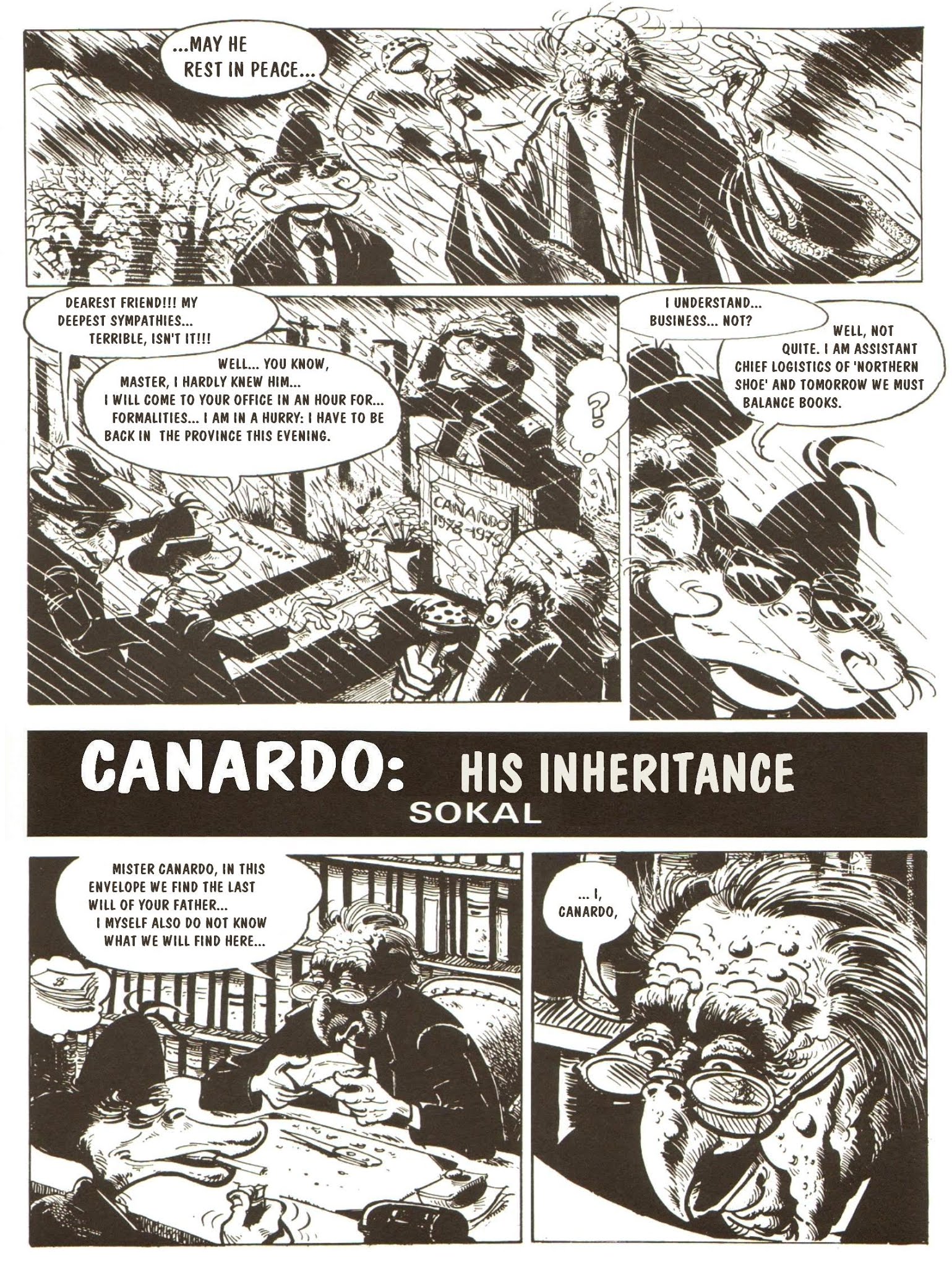 Read online Une enquête de l'inspecteur Canardo comic -  Issue #0 - 49