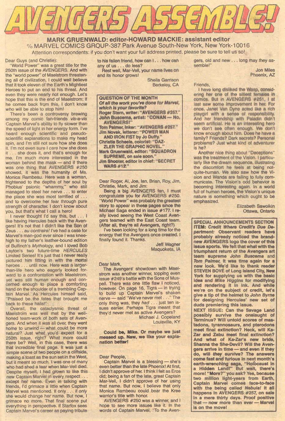 Read online The Avengers (1963) comic -  Issue #256 - 25