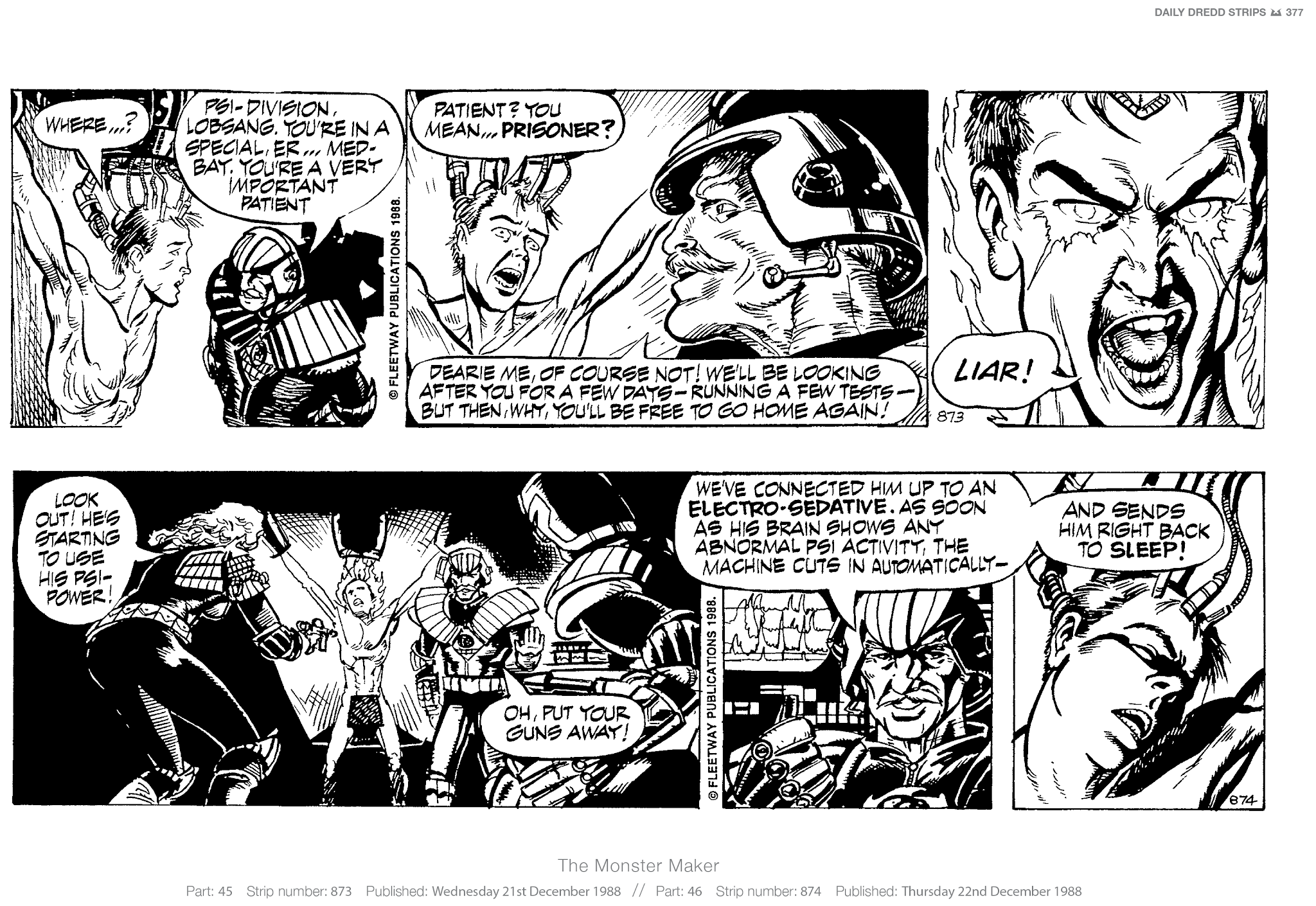 Read online Judge Dredd: The Daily Dredds comic -  Issue # TPB 2 - 380