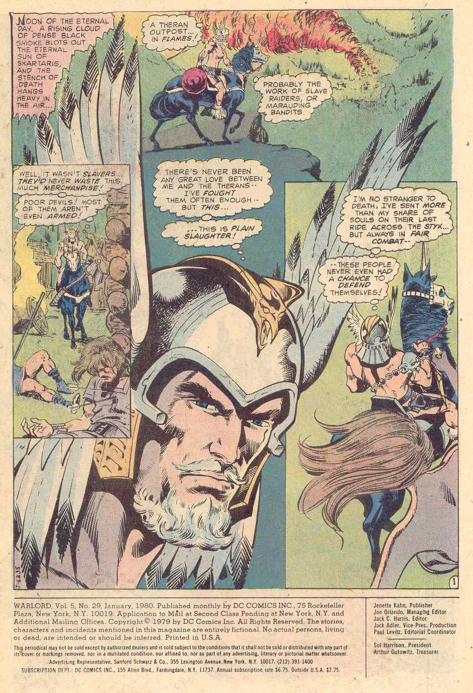 Read online Warlord (1976) comic -  Issue #29 - 2