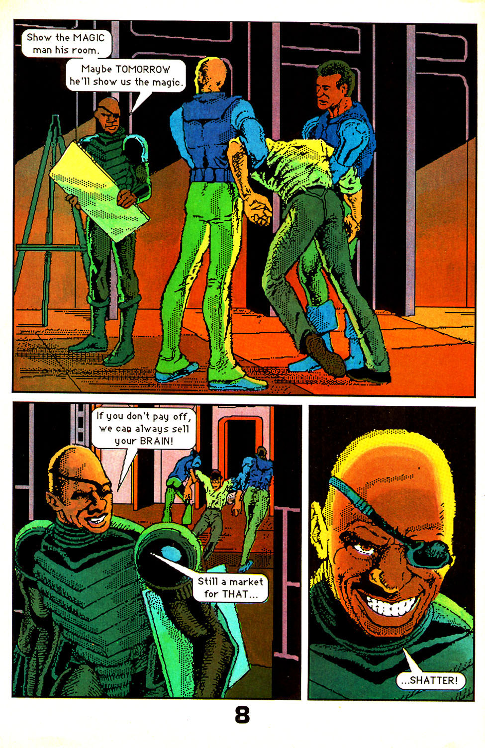 Read online Shatter comic -  Issue #3 - 10