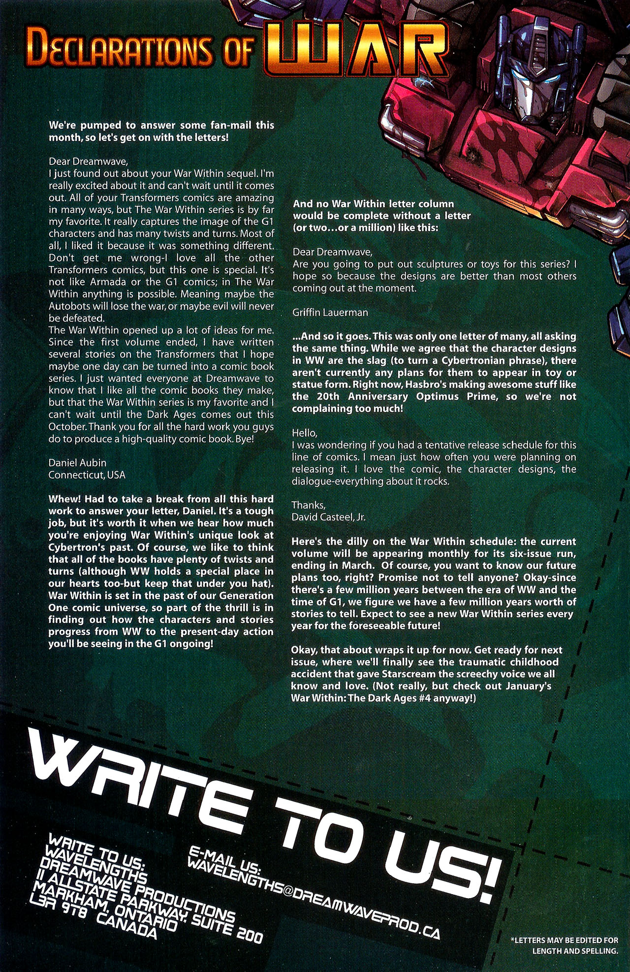 Read online Transformers War Within: "The Dark Ages" comic -  Issue #3 - 26