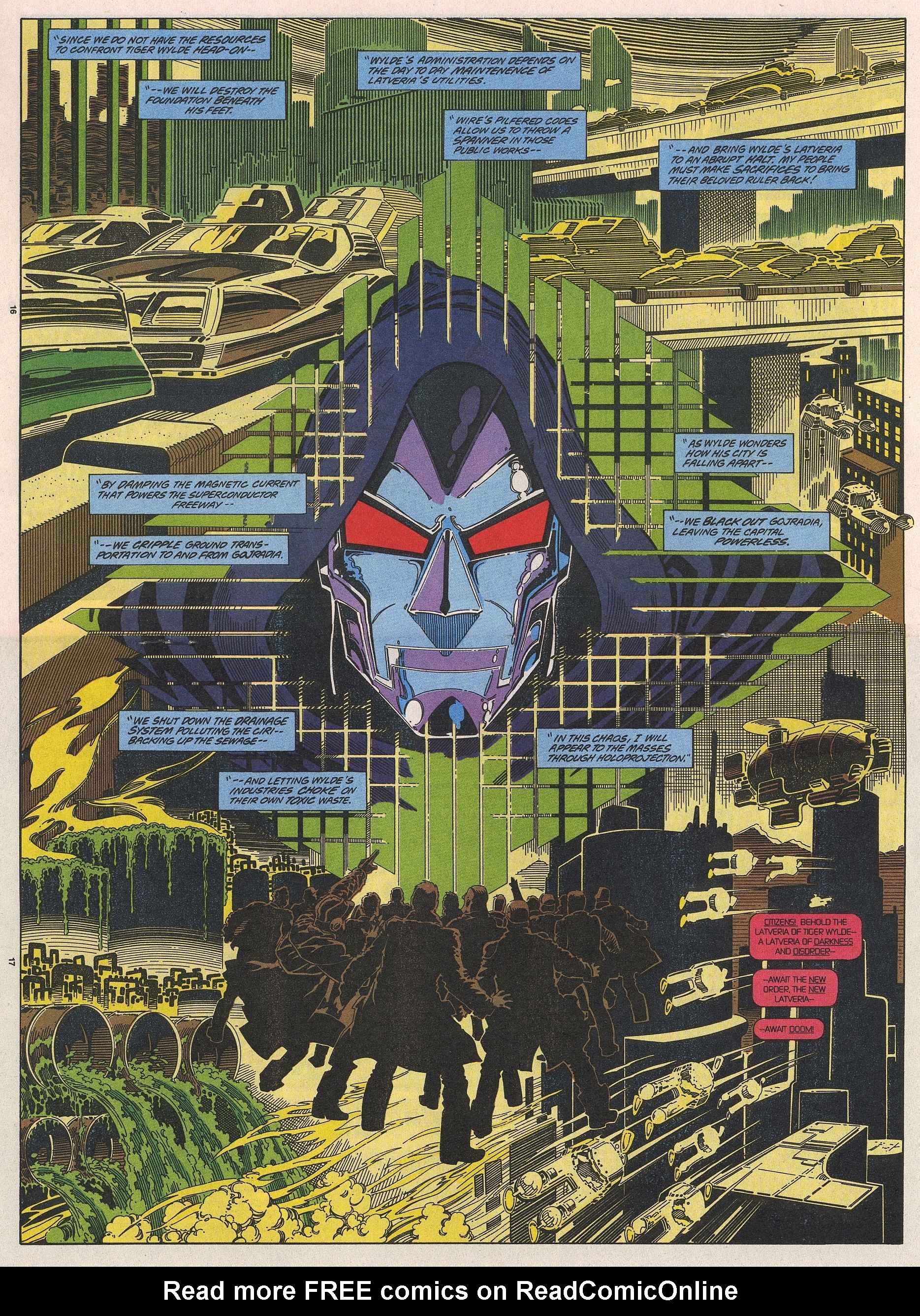 Read online Doom 2099 comic -  Issue #3 - 14