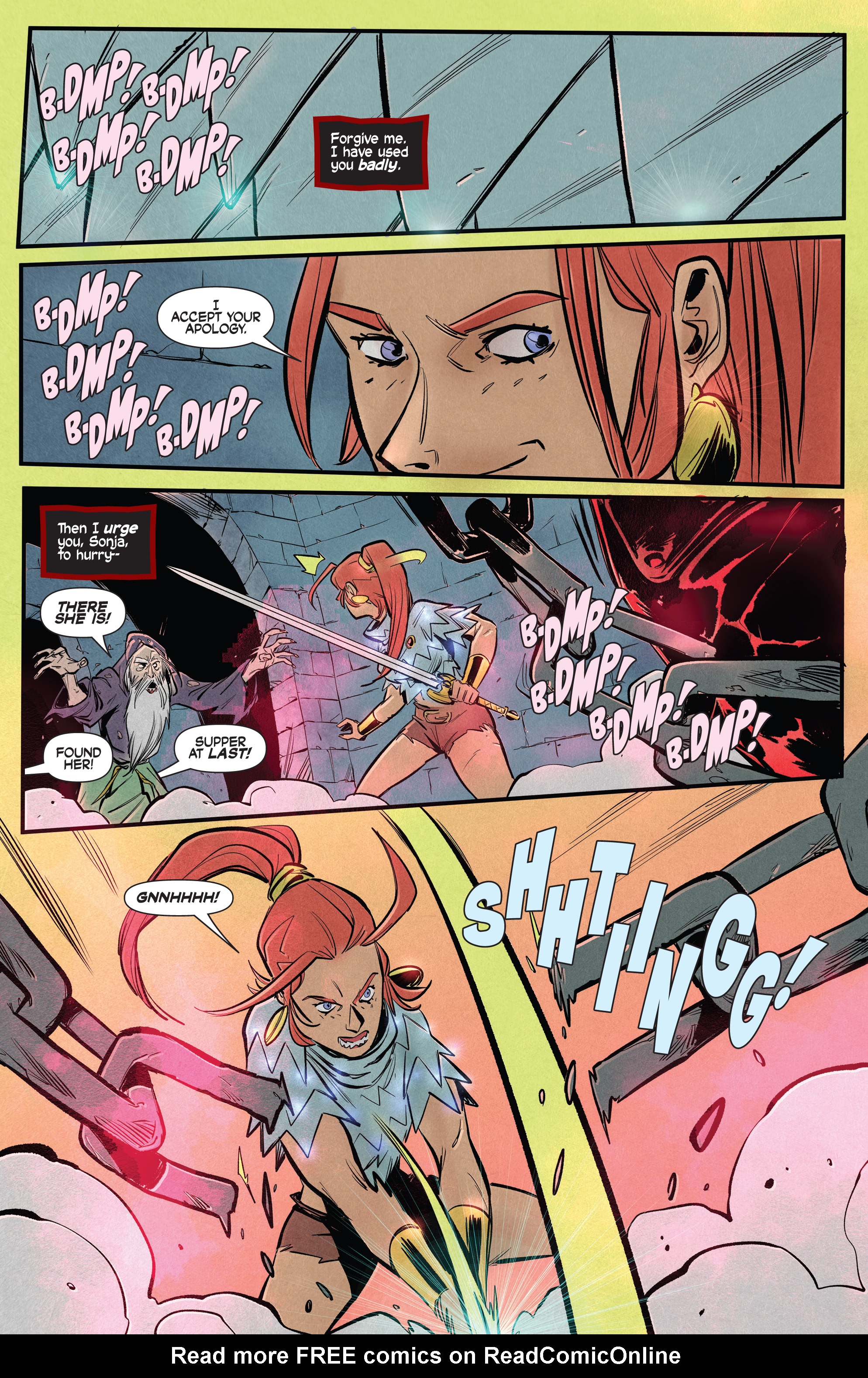 Read online Immortal Red Sonja comic -  Issue #7 - 23