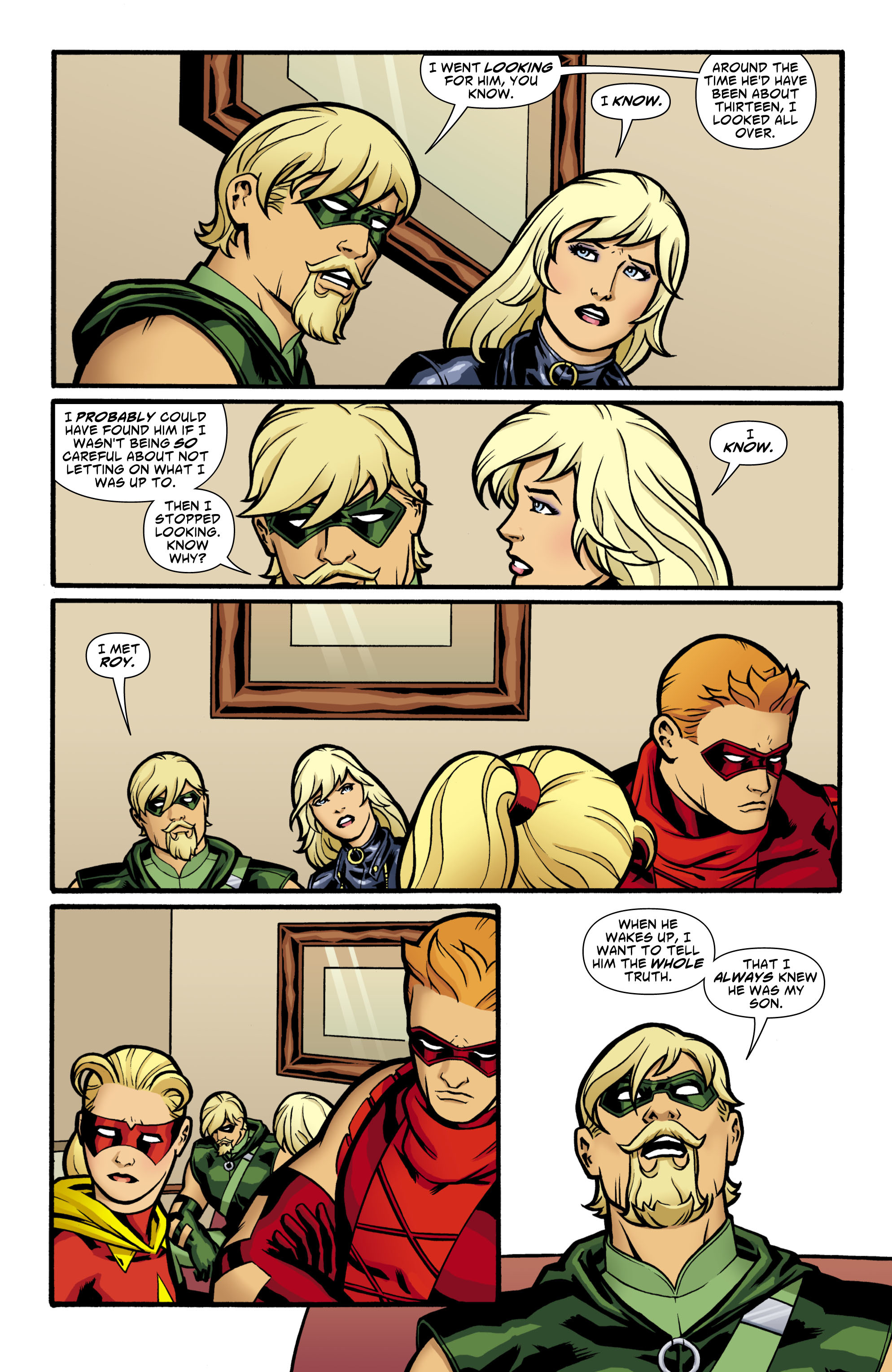 Read online Green Arrow/Black Canary comic -  Issue #4 - 17