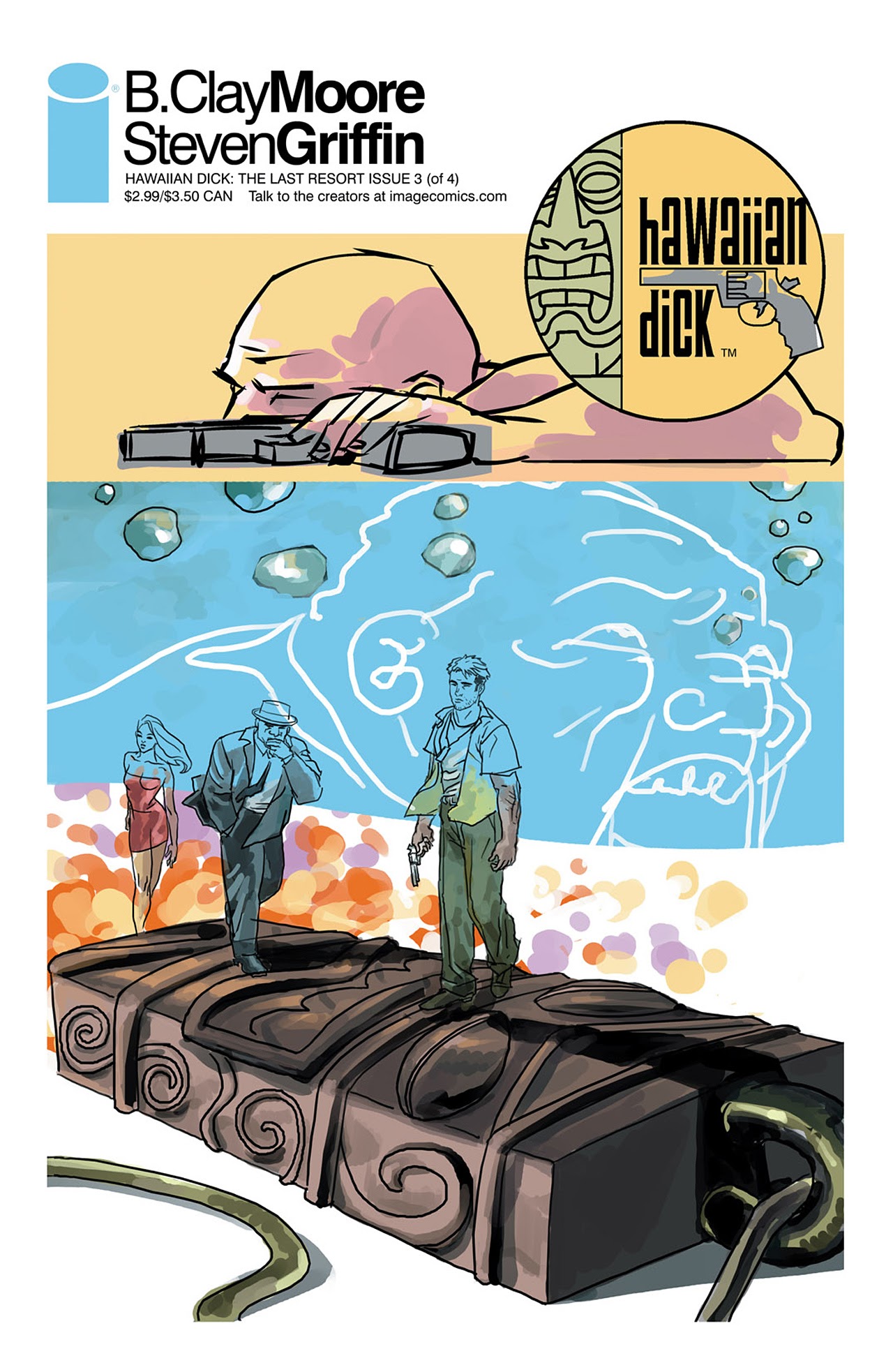 Read online Hawaiian Dick: The Last Resort comic -  Issue #3 - 1