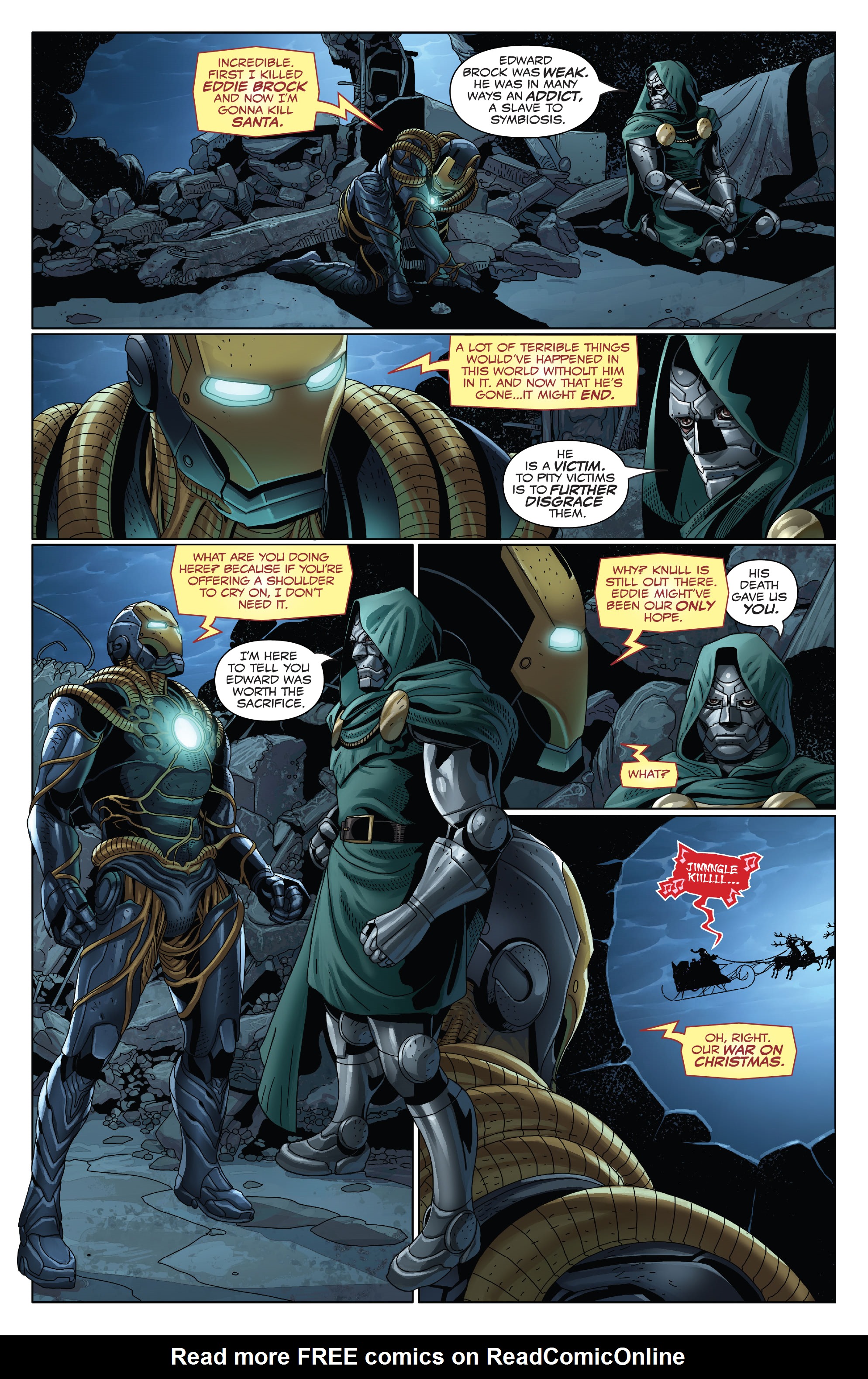 Read online King In Black One-Shots comic -  Issue # Iron Man - Doom - 11
