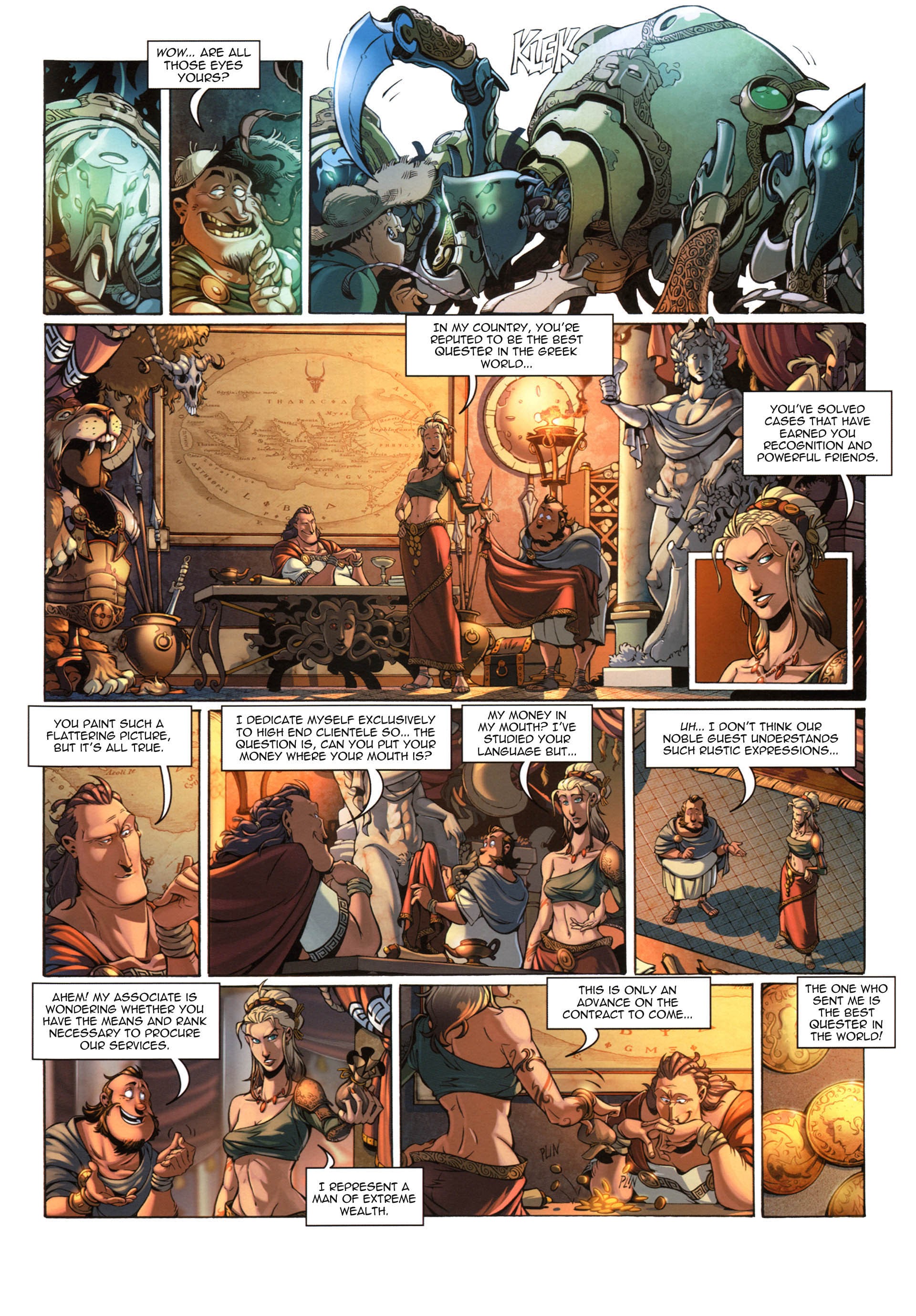 Read online Questor comic -  Issue #1 - 18