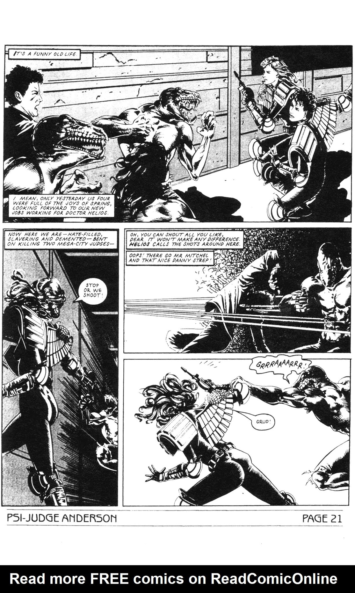 Read online Psi-Judge Anderson comic -  Issue #9 - 23