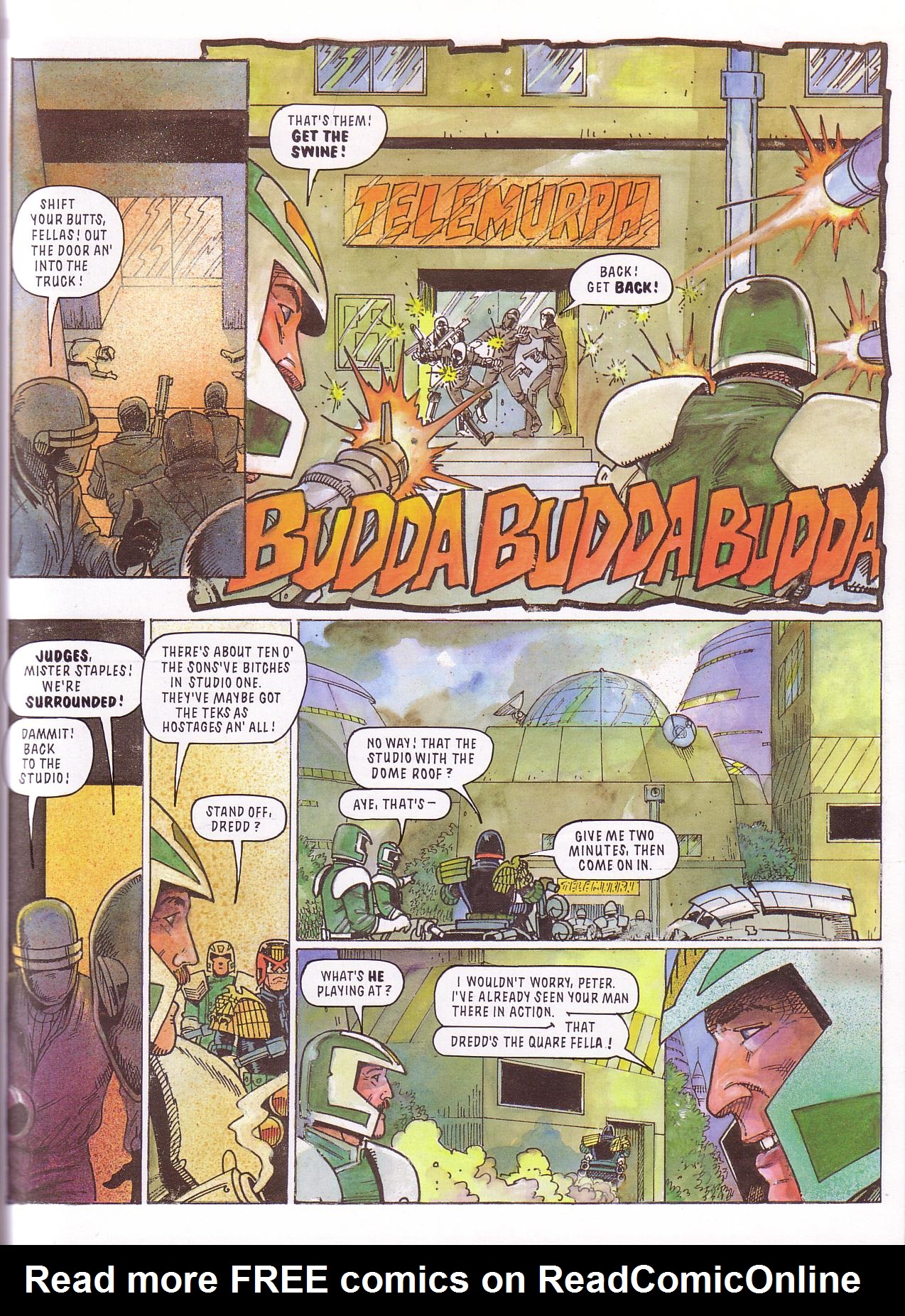 Read online Judge Dredd: Emerald Isle comic -  Issue # TPB - 29