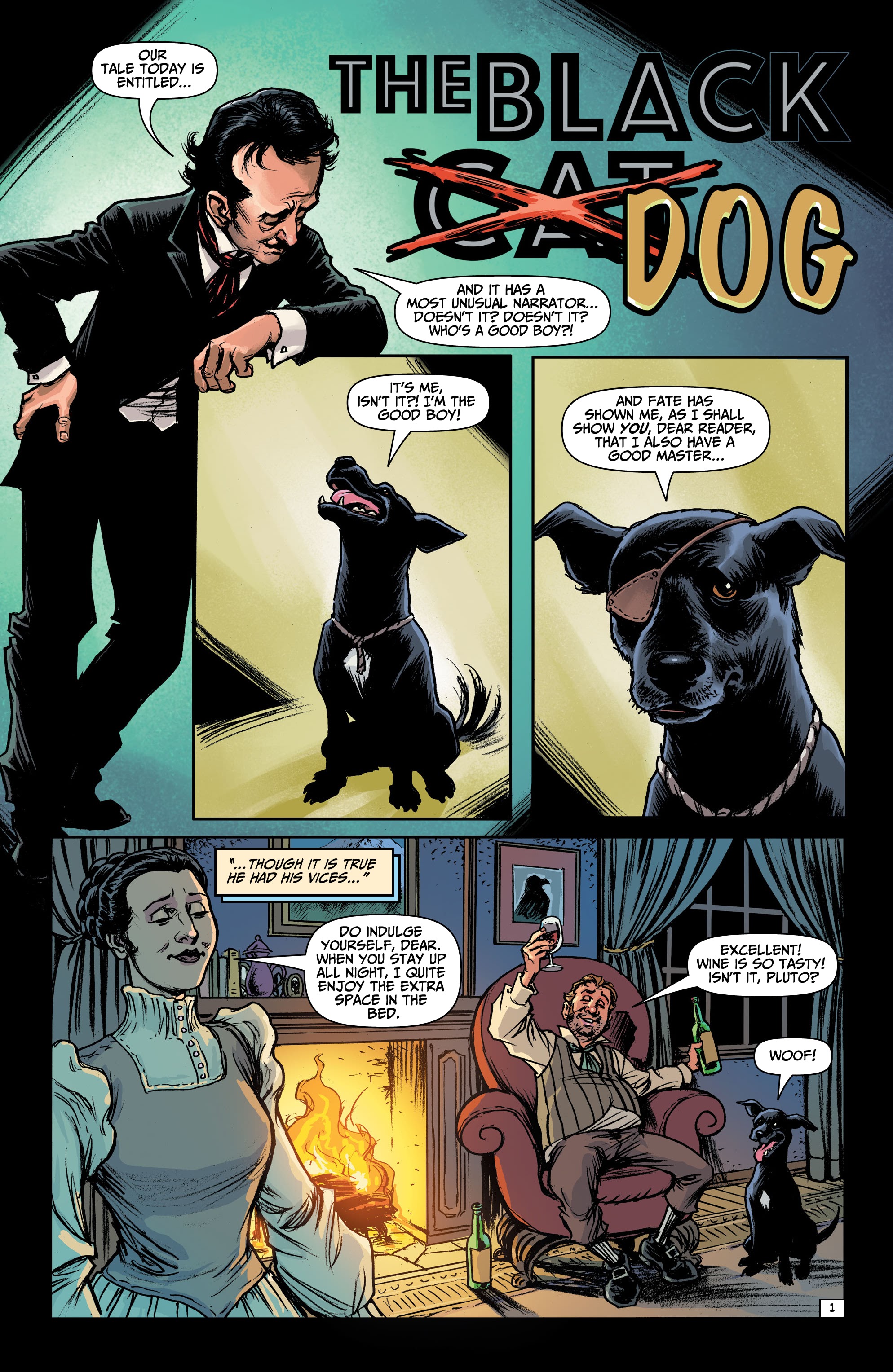 Read online Edgar Allan Poe's Snifter of Blood comic -  Issue #1 - 3