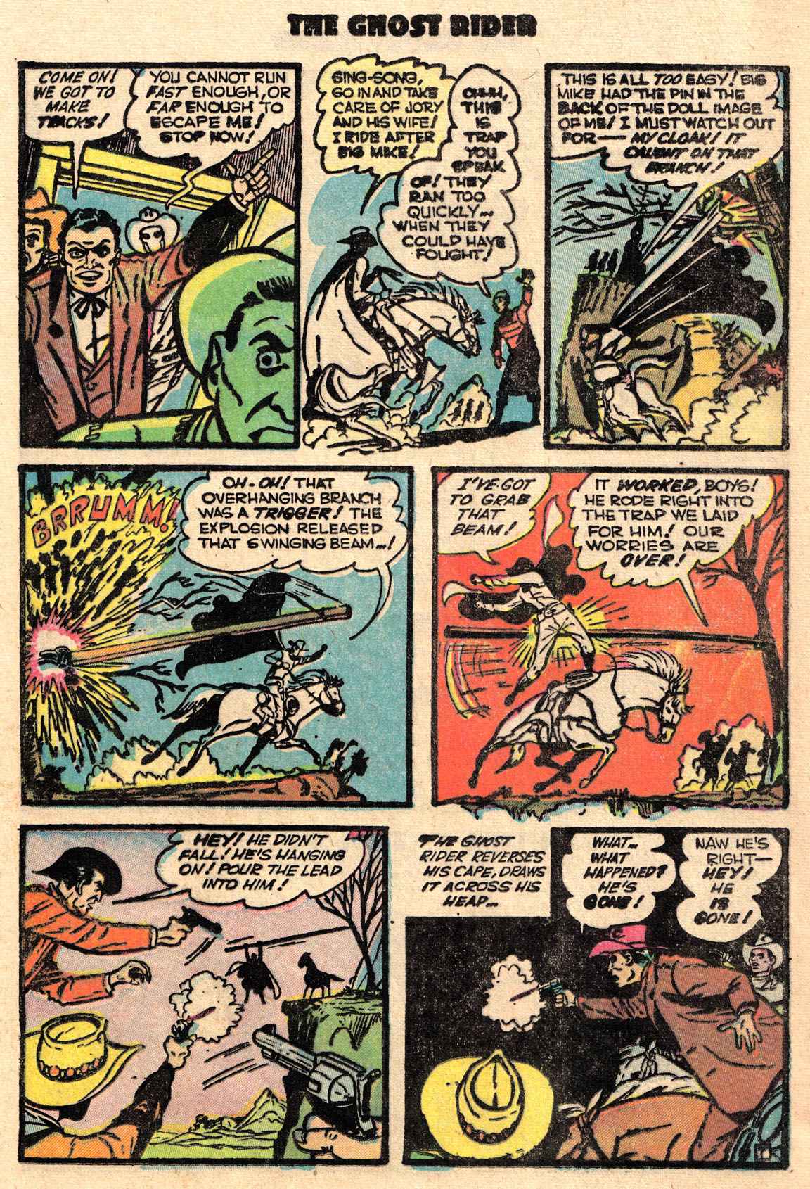 Read online The Ghost Rider (1950) comic -  Issue #4 - 32