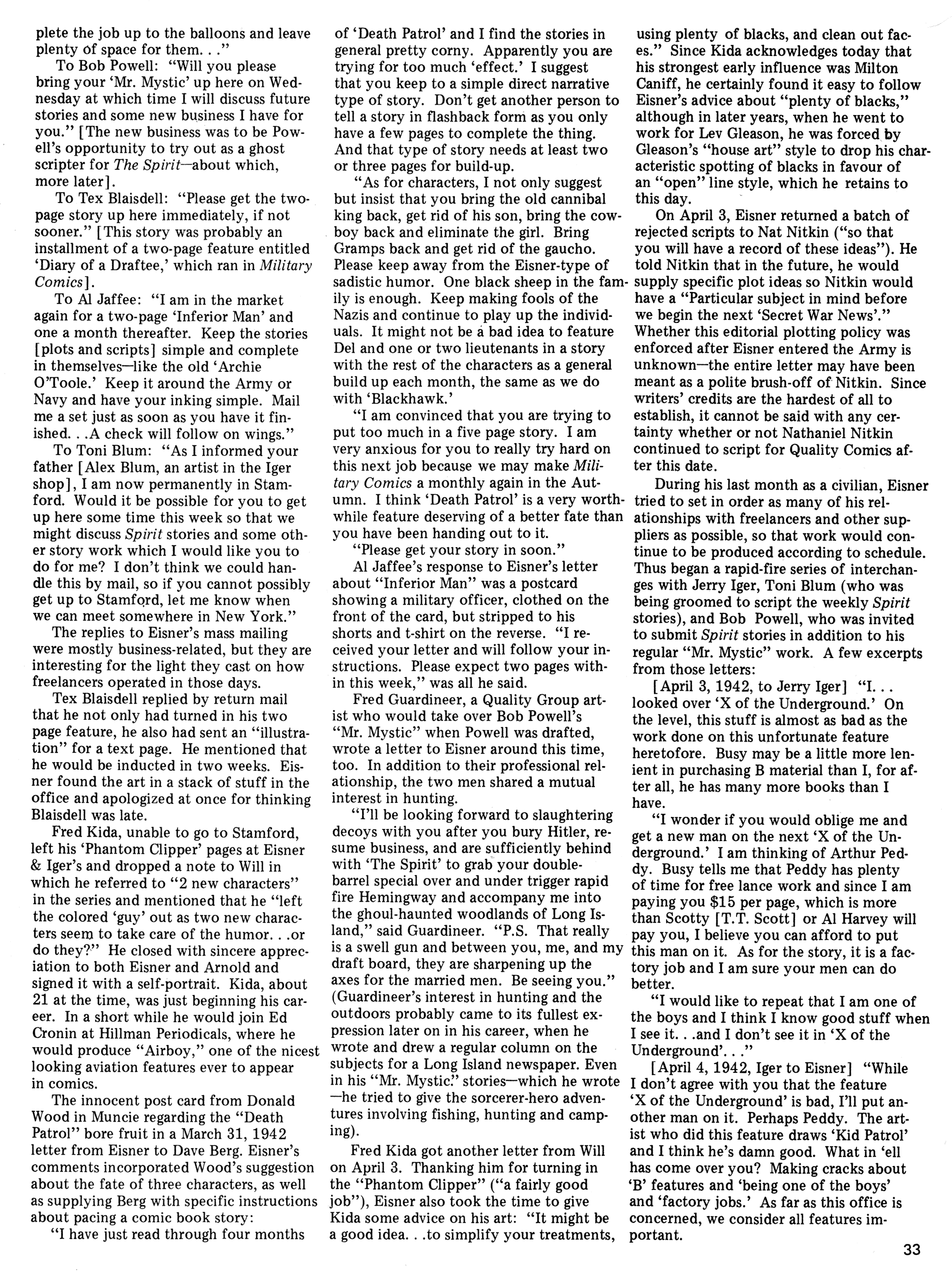 Read online Will Eisner's Quarterly comic -  Issue #5 - 34