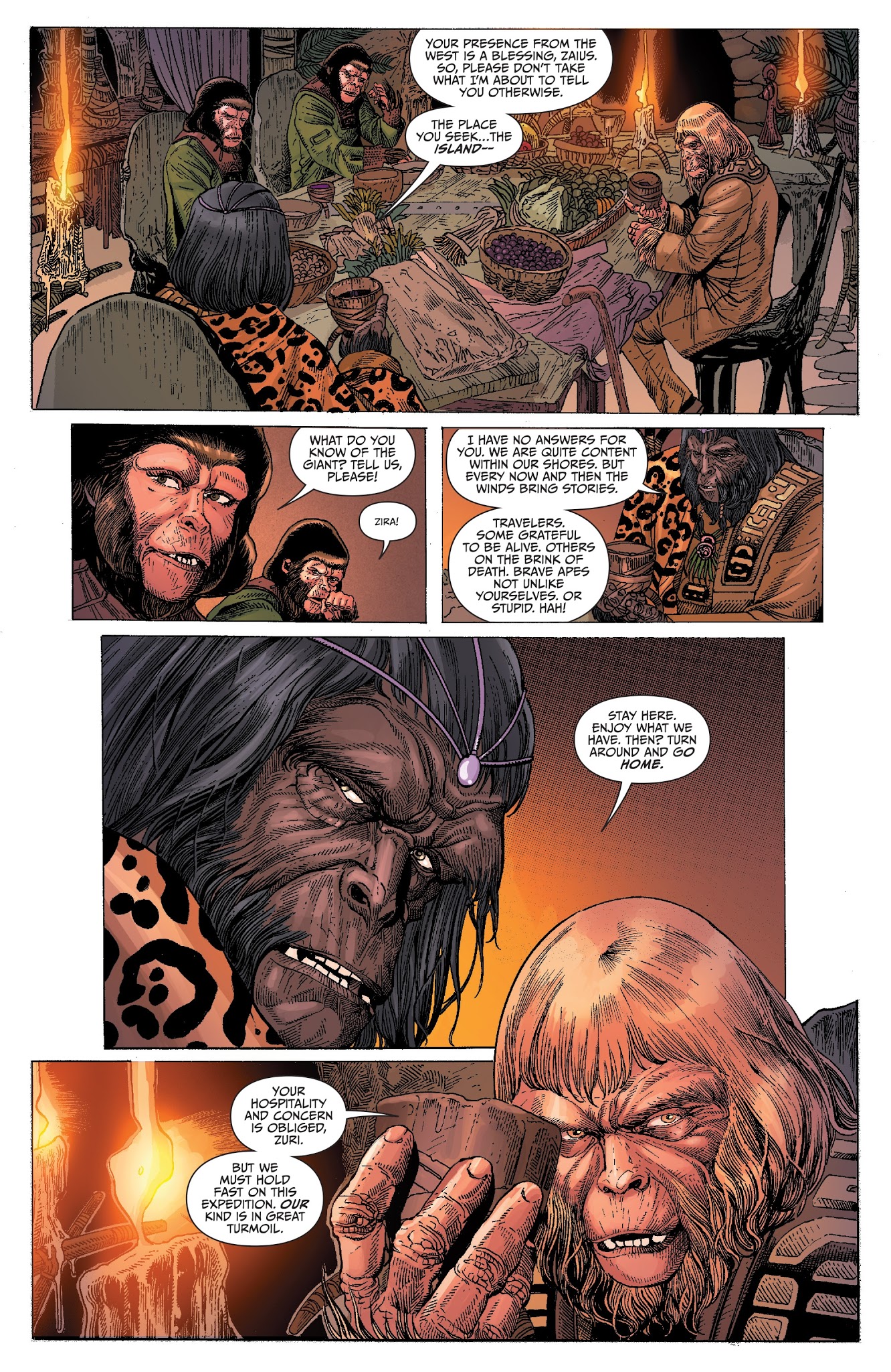 Read online Kong on the Planet of the Apes comic -  Issue #1 - 18