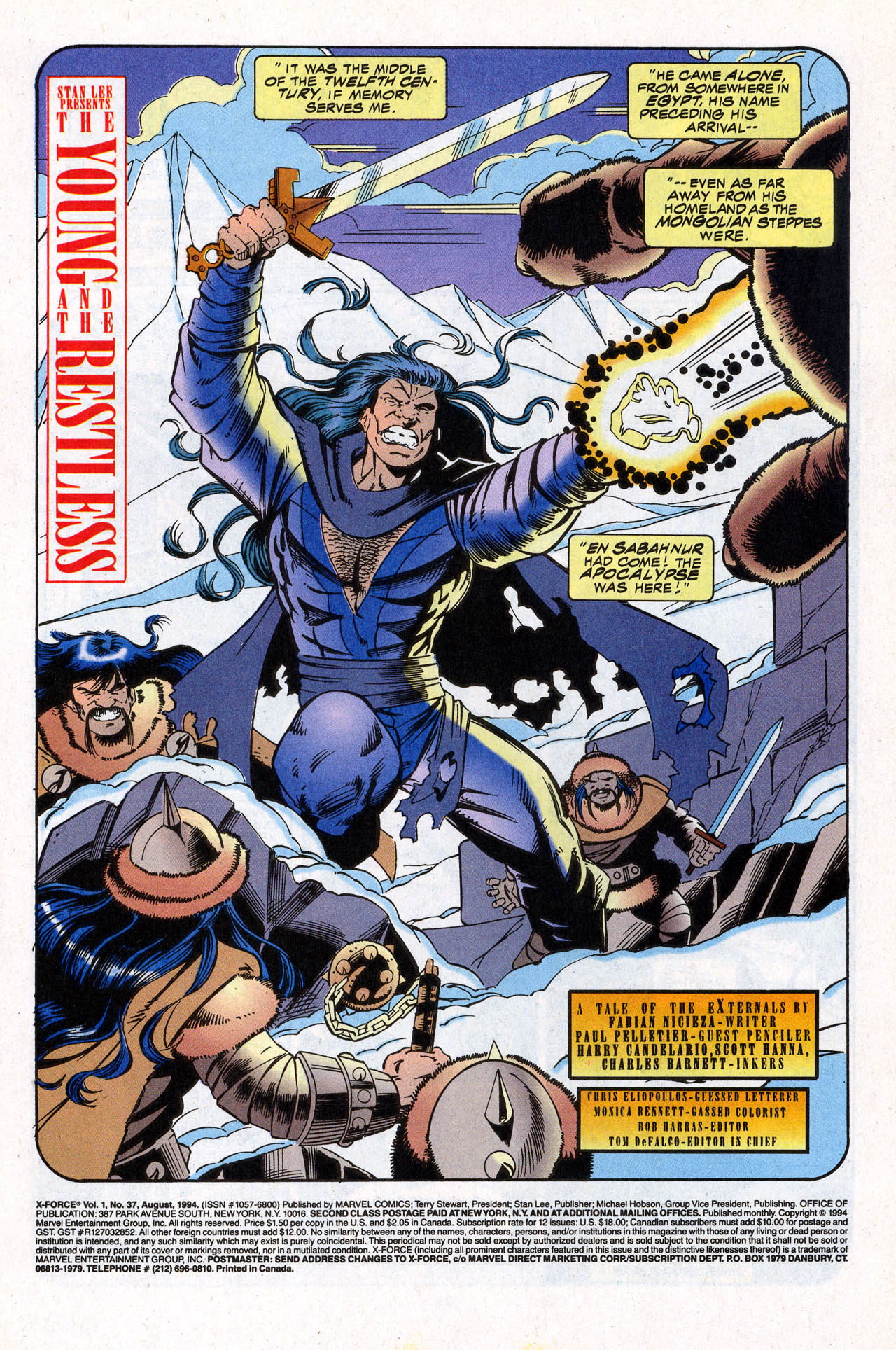 Read online X-Force (1991) comic -  Issue #37 - 3