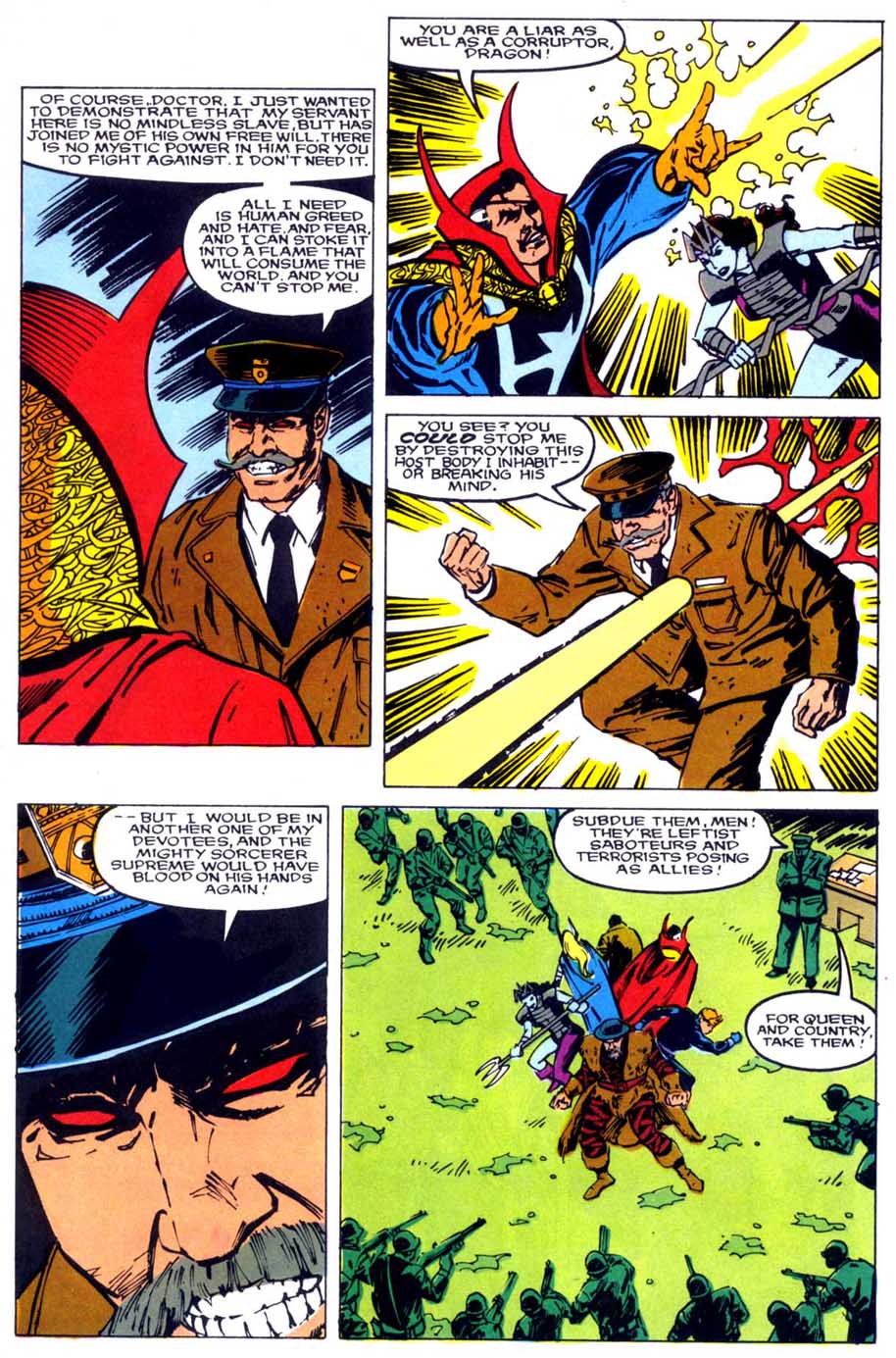 Read online Doctor Strange: Sorcerer Supreme comic -  Issue #4 - 16