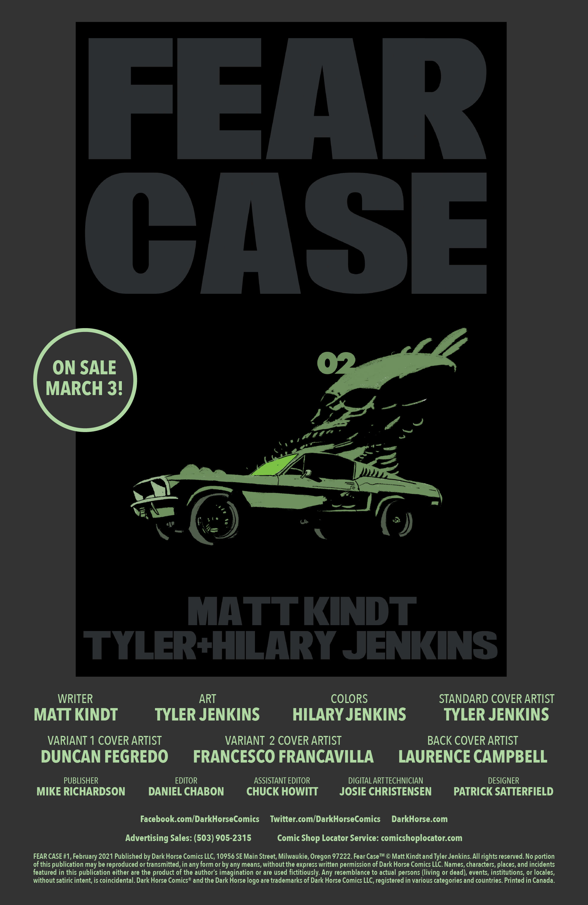 Read online Fear Case comic -  Issue #1 - 28